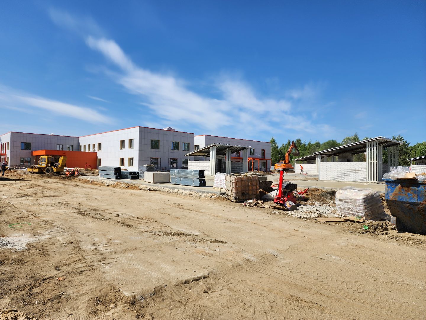 раменское, строительство, новый детский сад на улице молодежной,