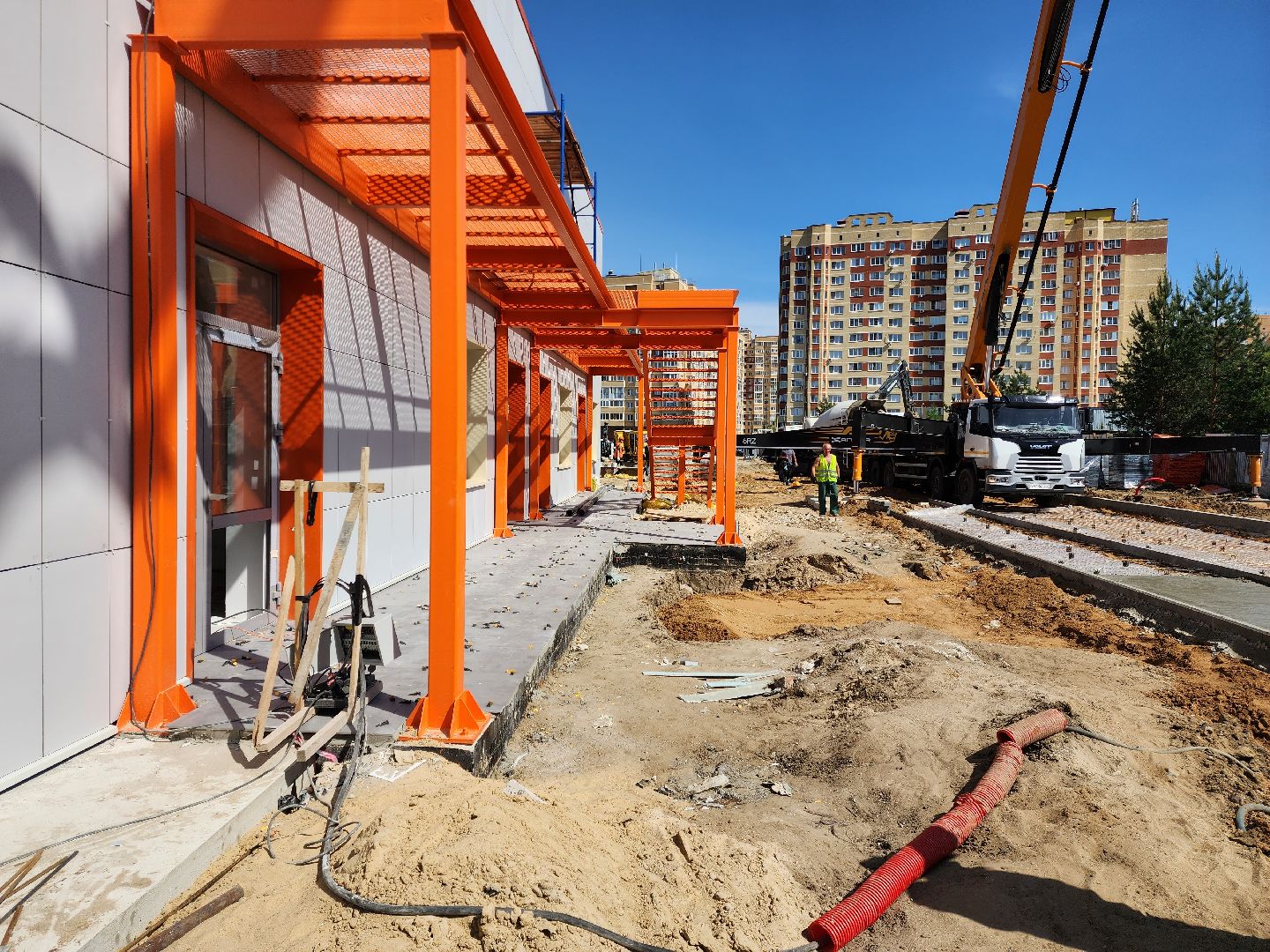 раменское, строительство, новый детский сад на улице молодежной,