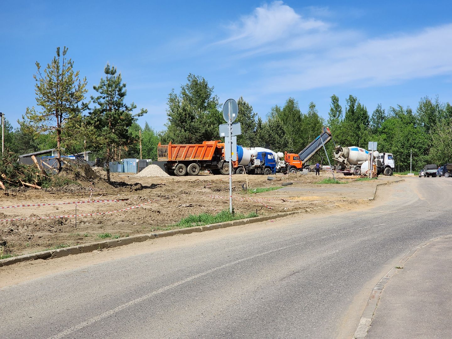 раменское, строительство, новый детский сад на улице молодежной,