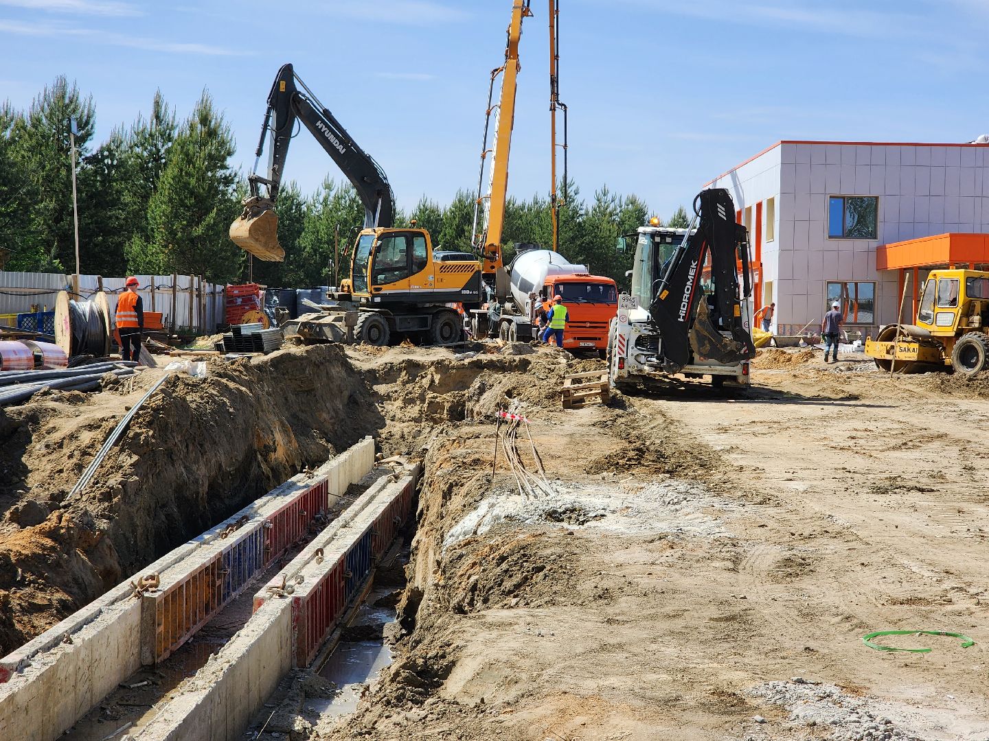 раменское, строительство, новый детский сад на улице молодежной,