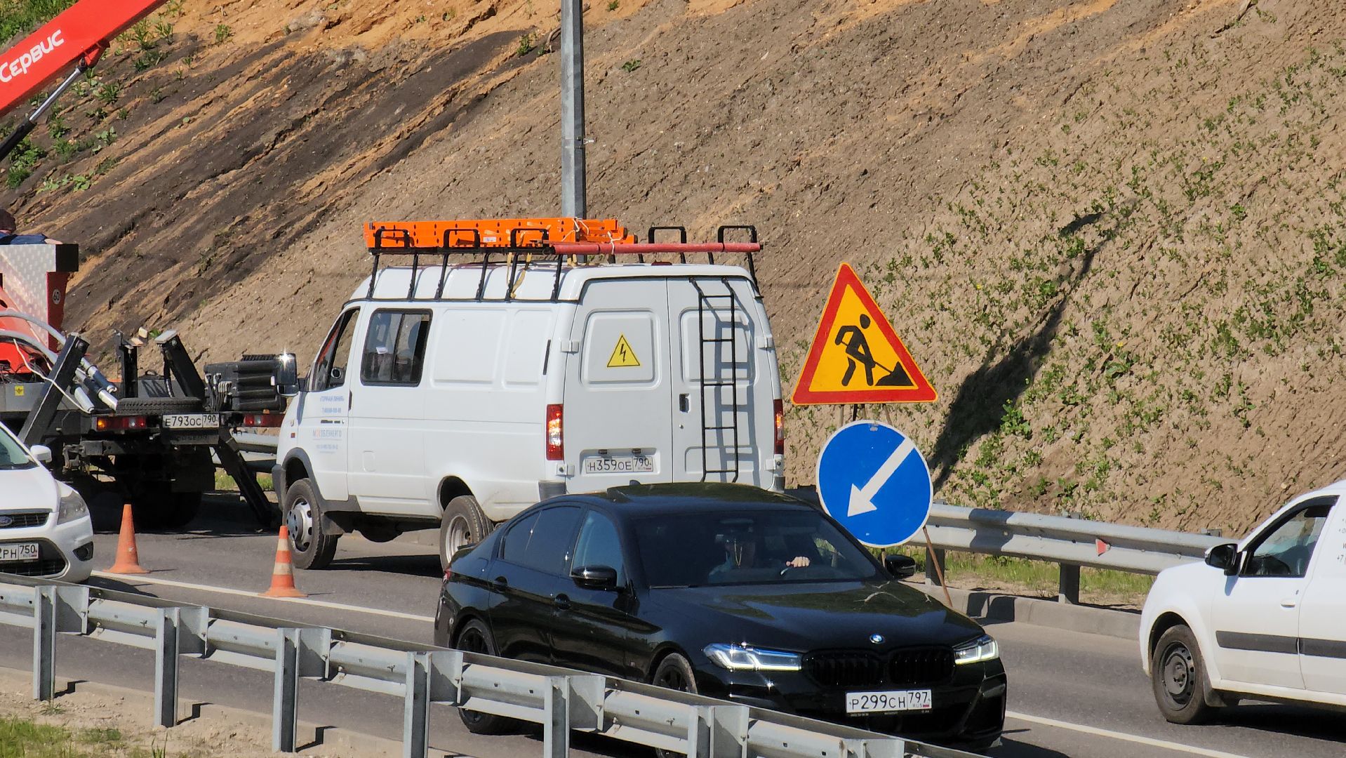 освещение, красногорск, дороги,