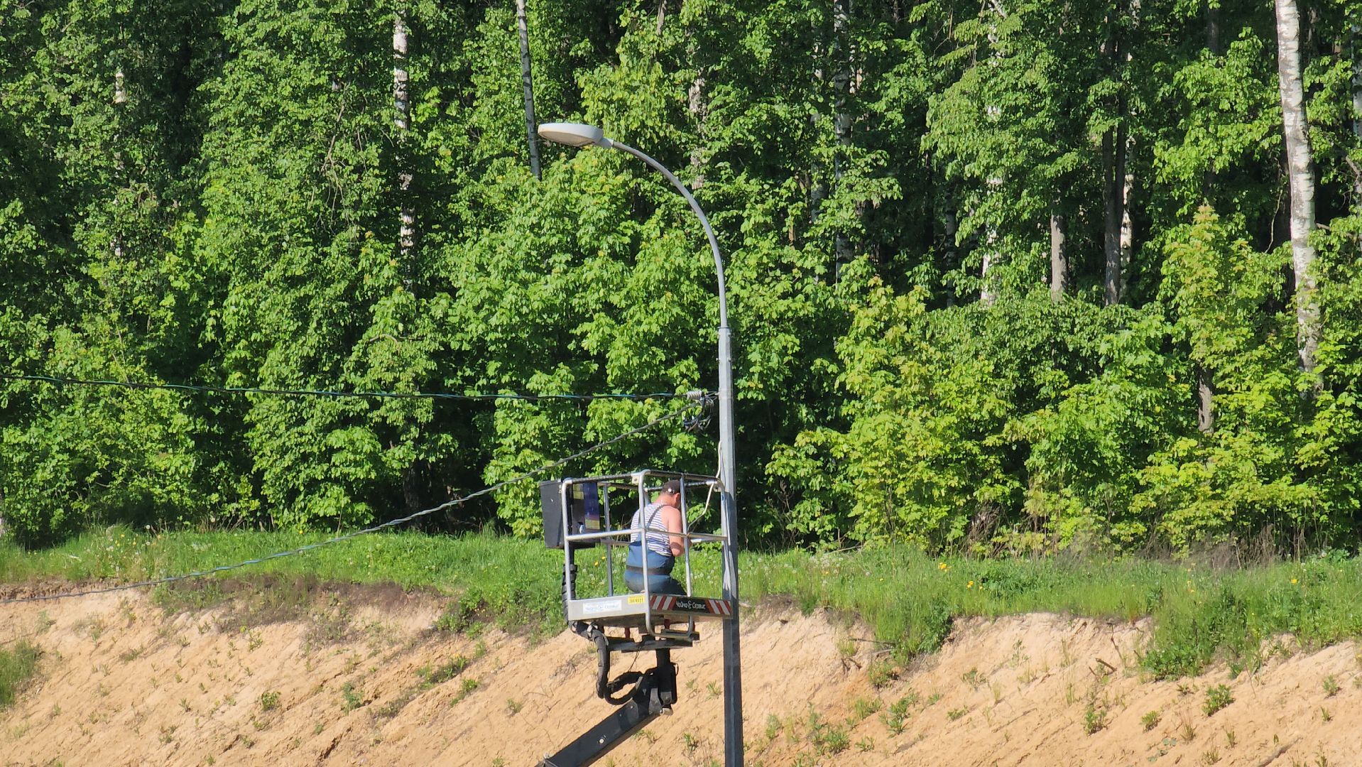 освещение, красногорск, дороги,