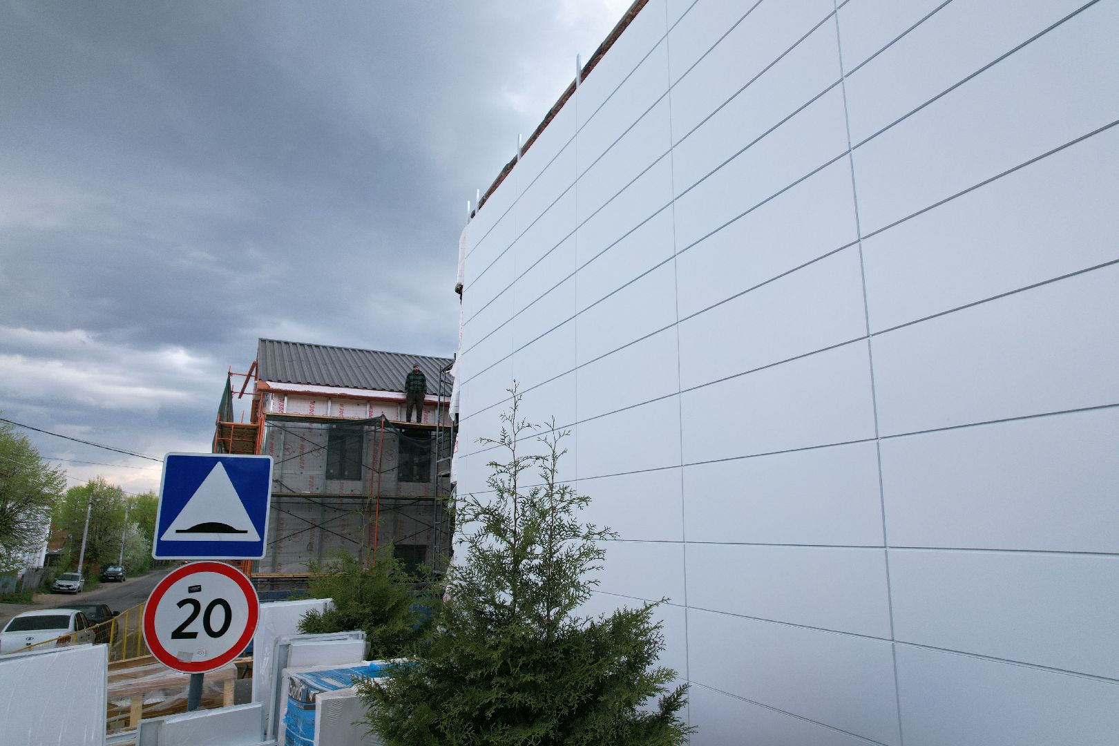 видео с коптера, школа искусств бронницы, ремонт школы искусств,