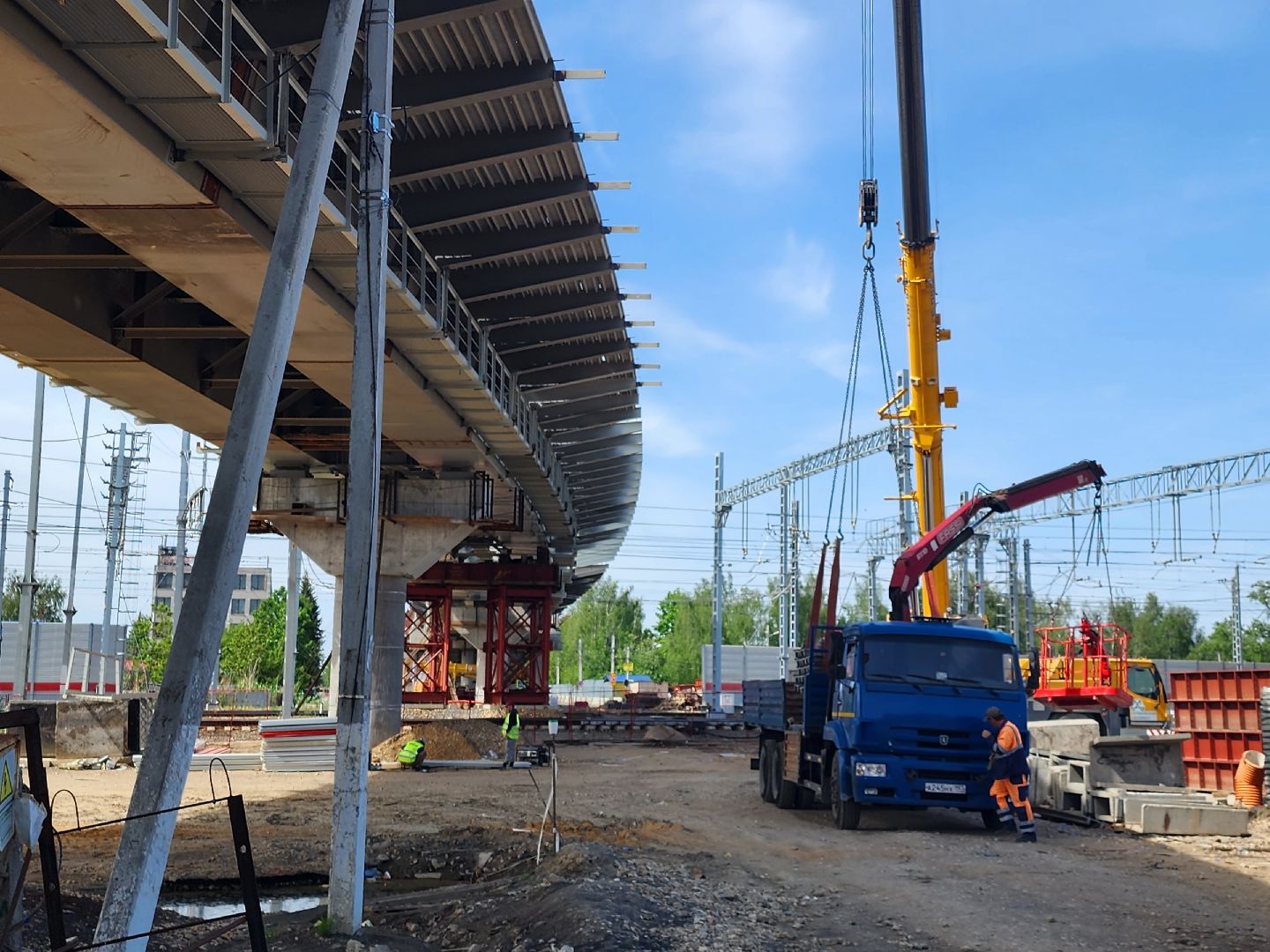 наро-фоминский городской округ, апрелевка,путепровод в апрелевке,
