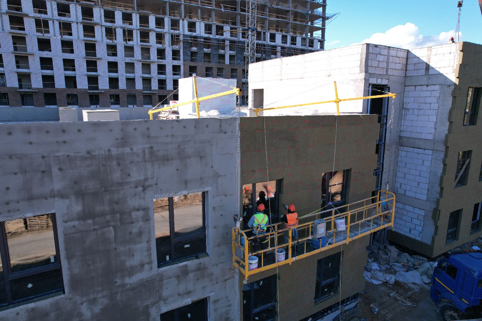 видео с коптера, детский сад в ленинском, жк пригород лесное,