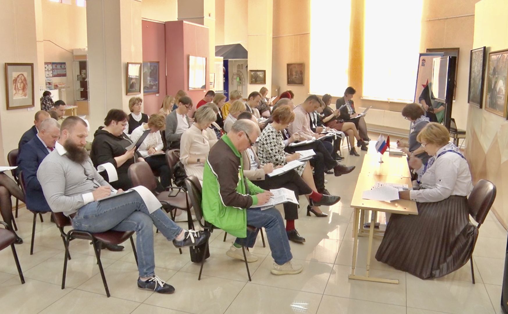 Клин, патриотизм, образование, диктант Победы