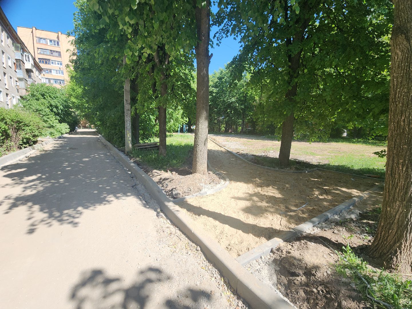 серпухов, подмосковье, комплексный ремонт двора,