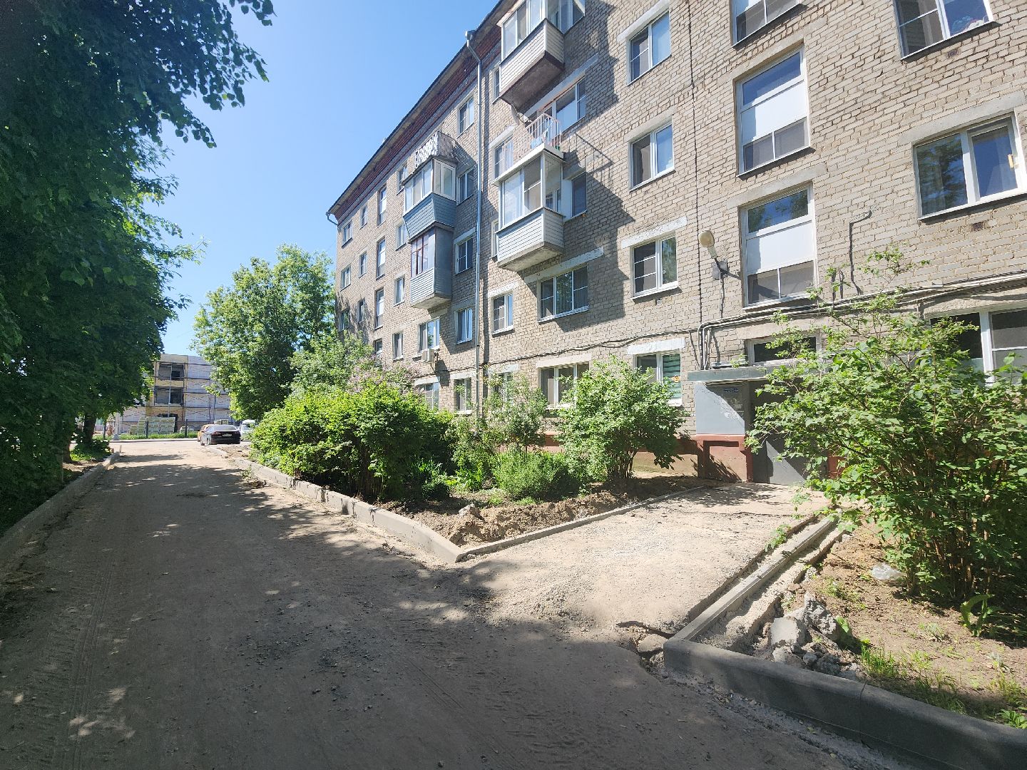 серпухов, подмосковье, комплексный ремонт двора,