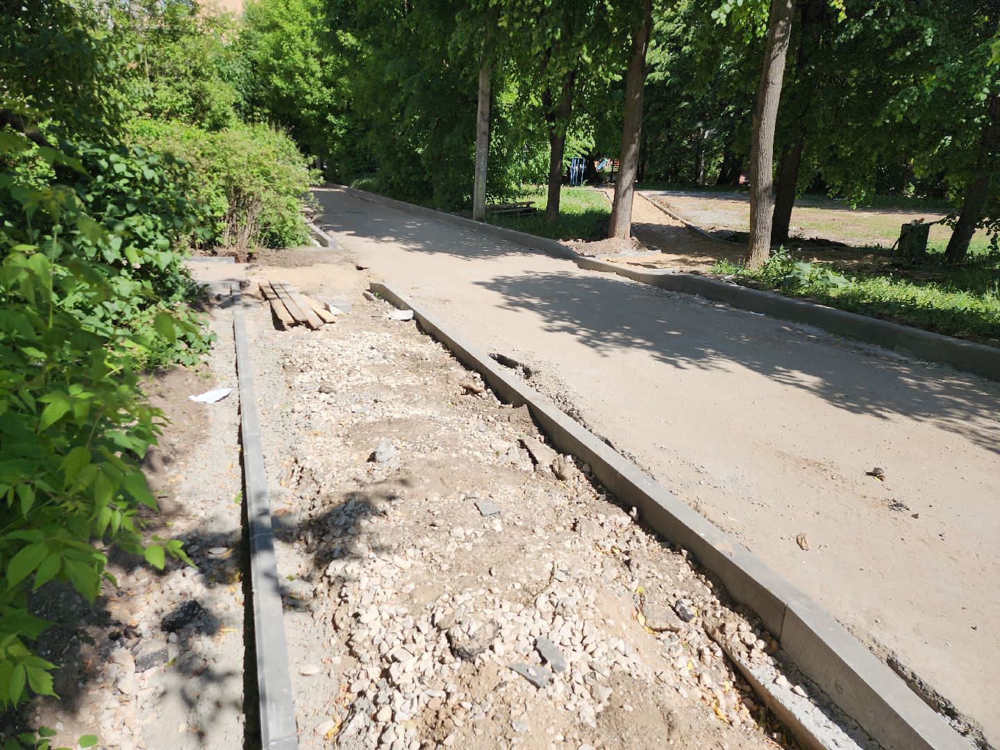 серпухов, подмосковье, комплексный ремонт двора,