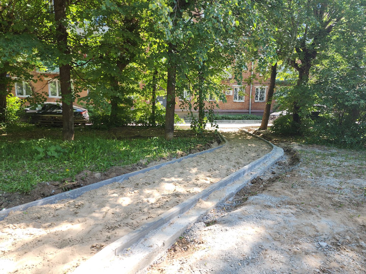 серпухов, подмосковье, комплексный ремонт двора,