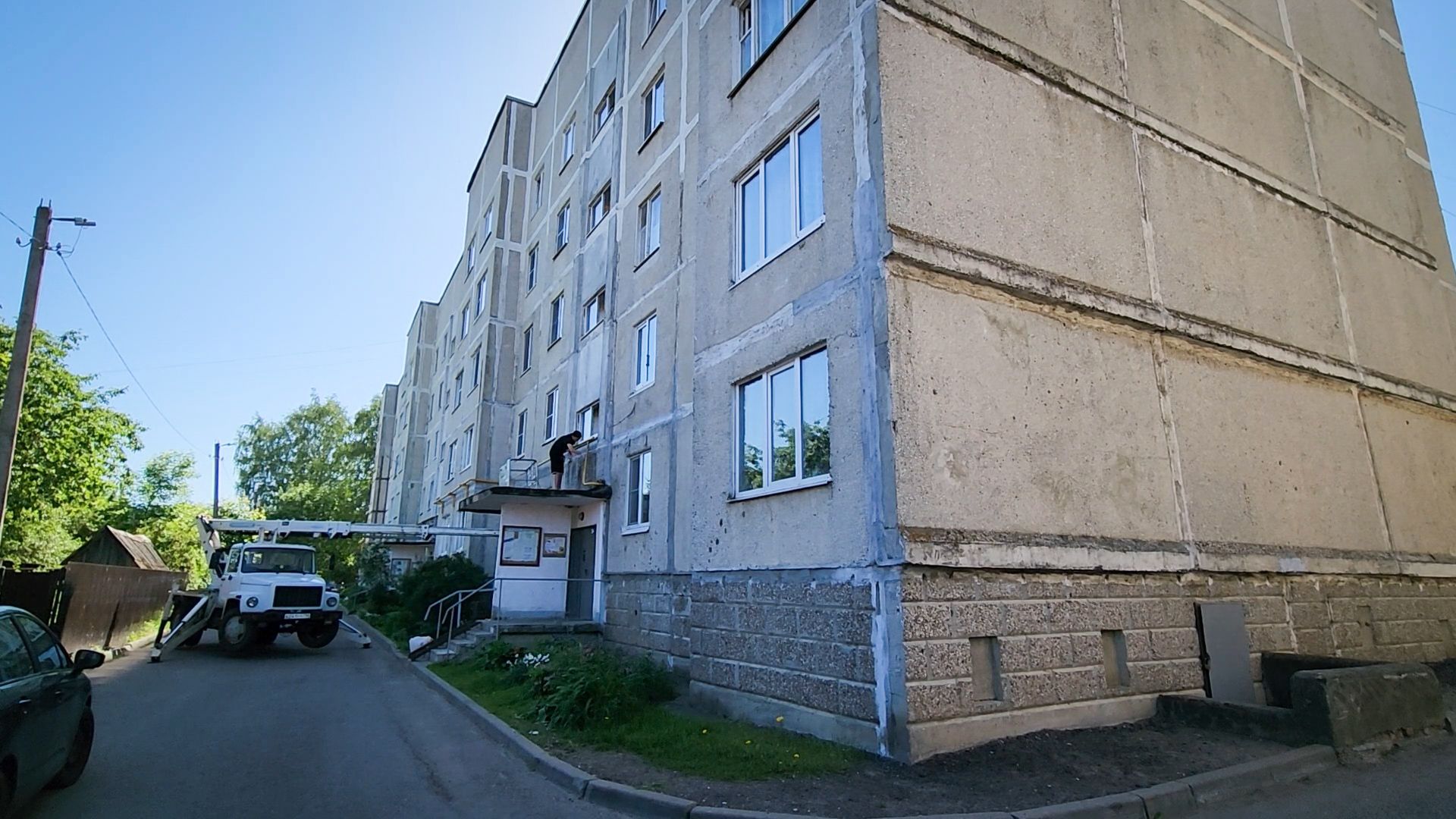 бронницы, благоустройство , покраска газовых труб,