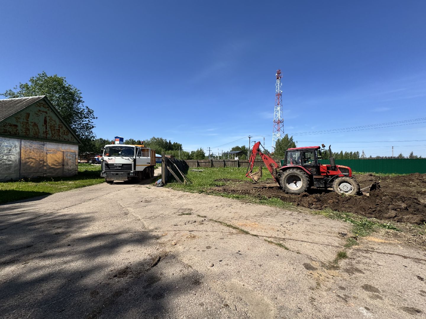 шаховская, новая котельная, строительство,