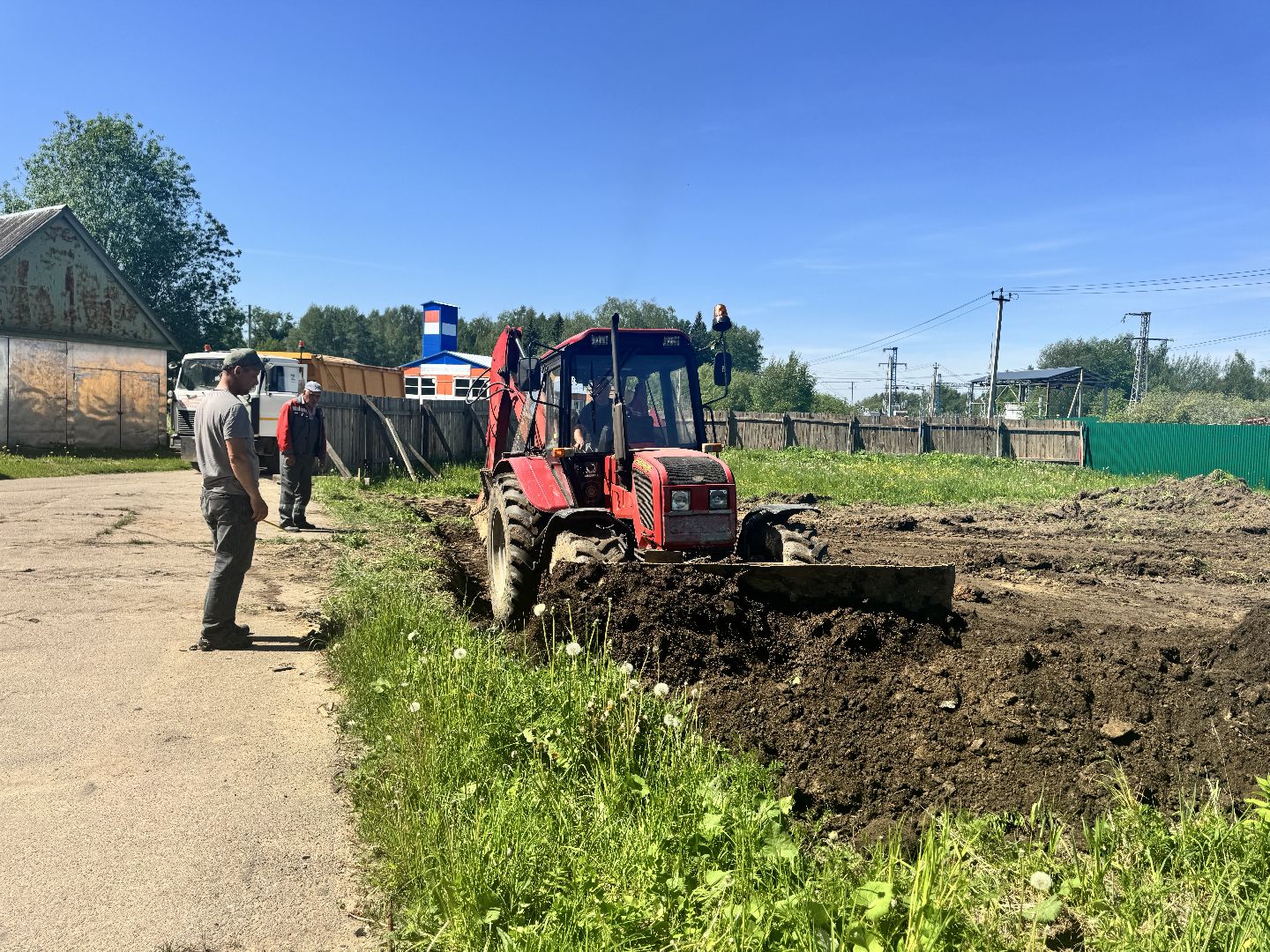 шаховская, новая котельная, строительство,
