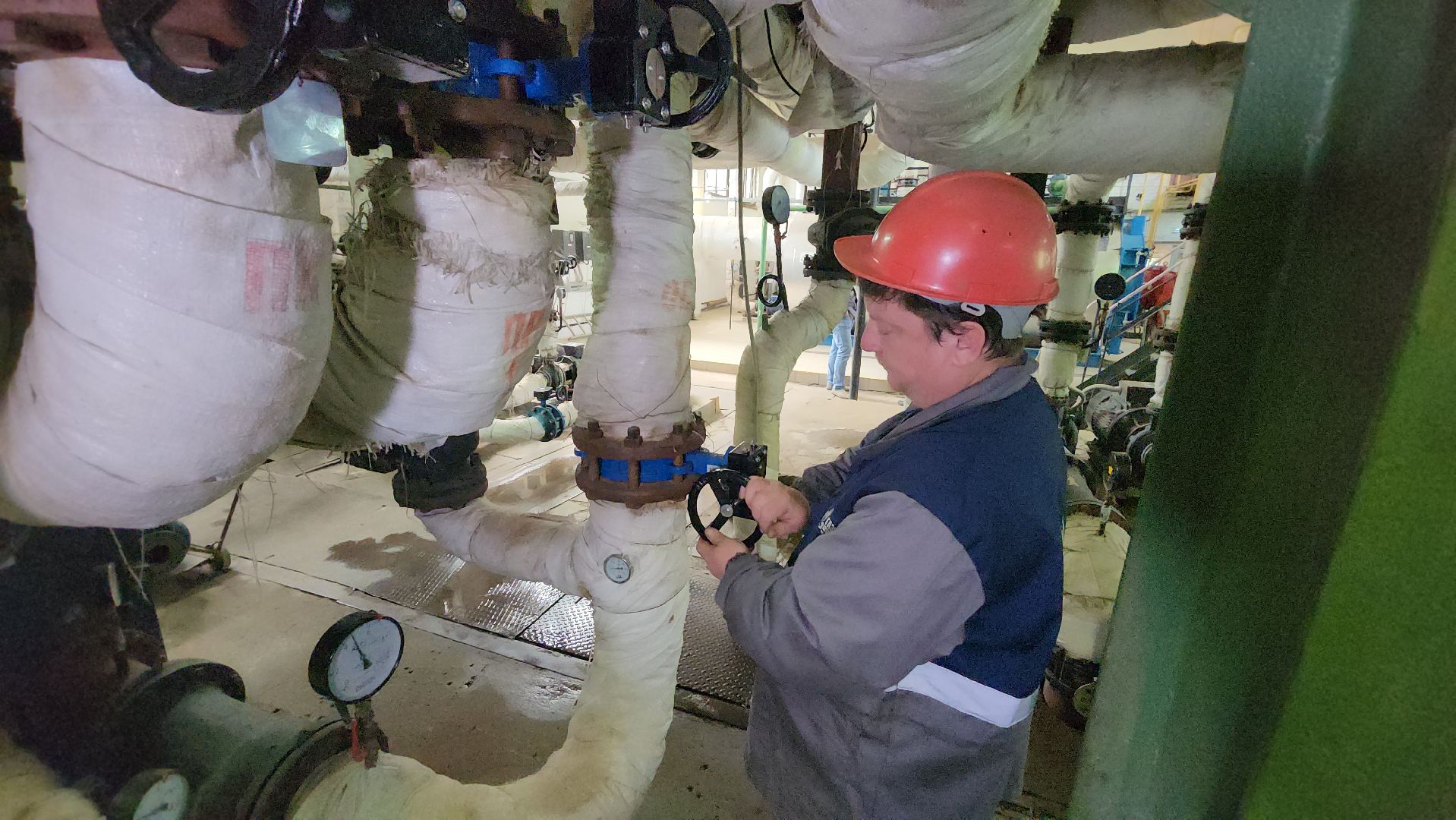 серпухов, гидравлические испытания, котельная 50, Газпром теплоэнерго МО, жкх,