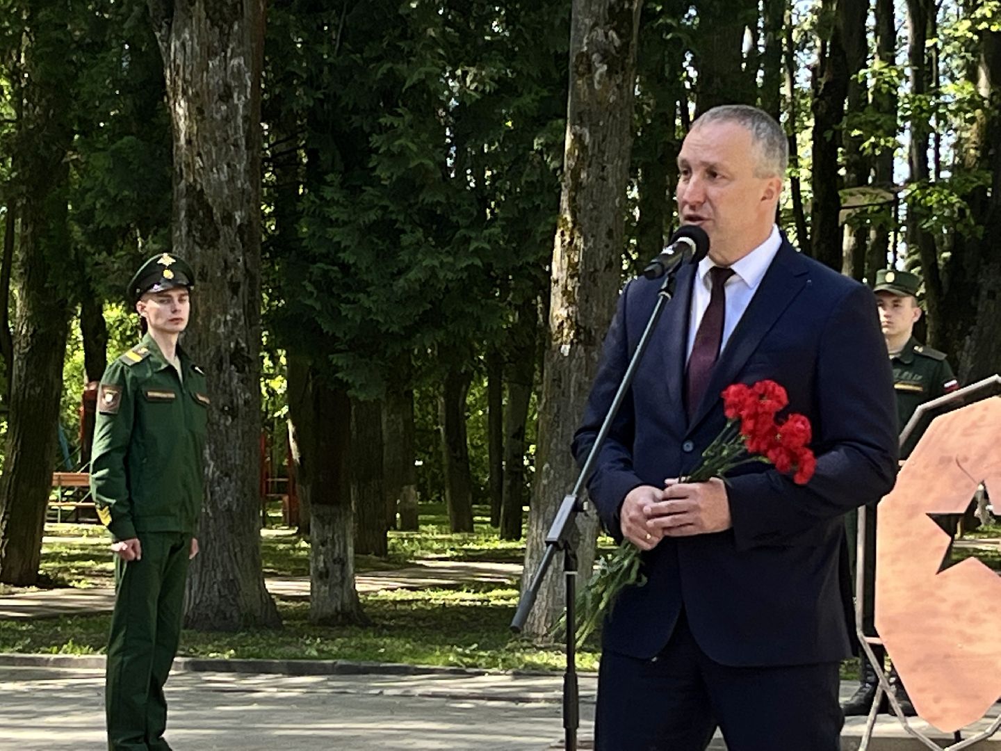 наро-фоминский городской округ, аллея героев, роман шамнэ, никифор марков, герой советского союза, год защитника отечества,