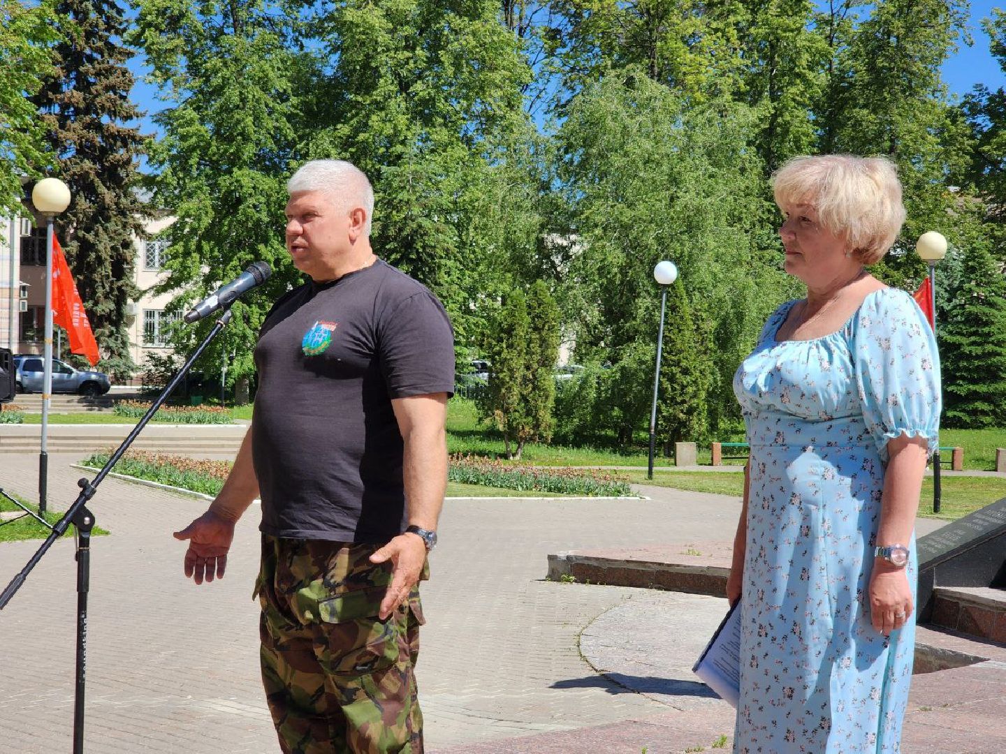 воскресенск, день пограничника, память,