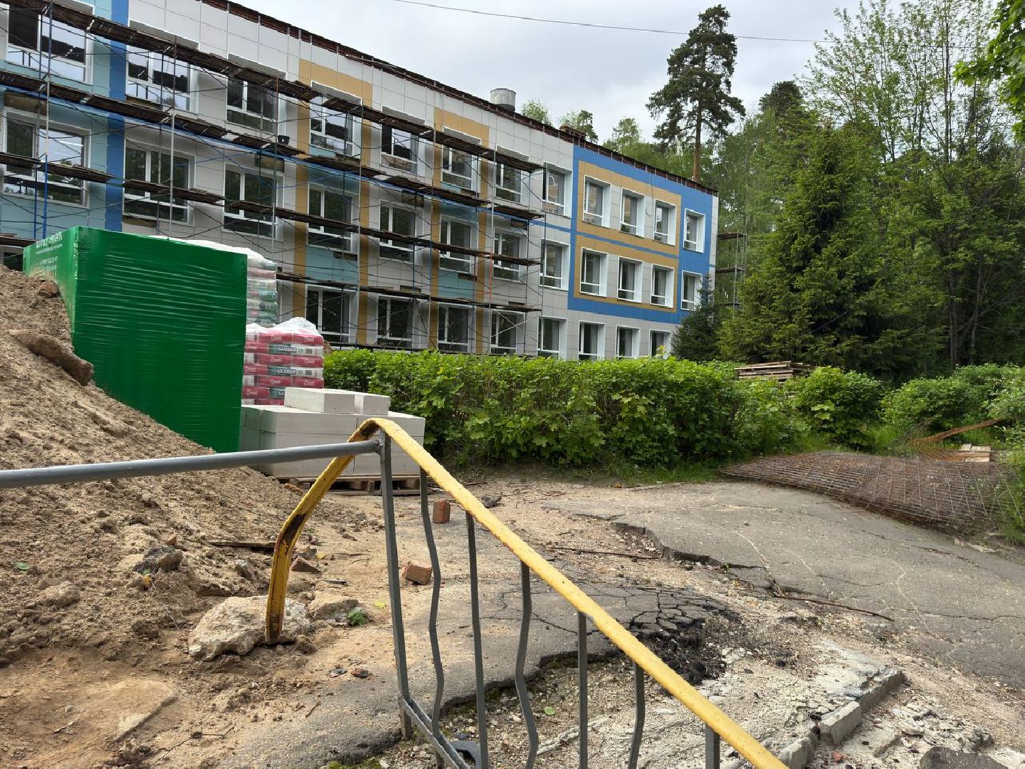 красноармейск, городской округ пушкинский, капремонт школы, общественный контроль,александр легков,