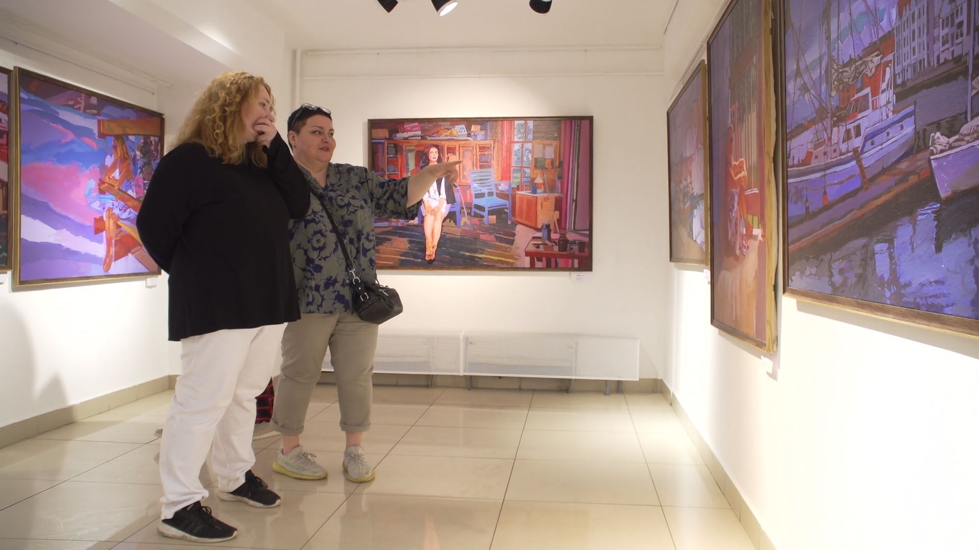 реутов, музей, выставка, художник Герман Титов, картины,