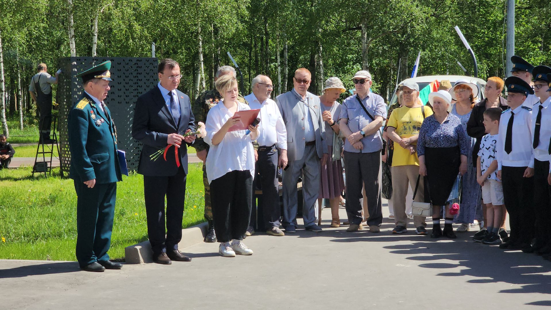 день пограничника, Мемориал, Звонница , Лобня ,