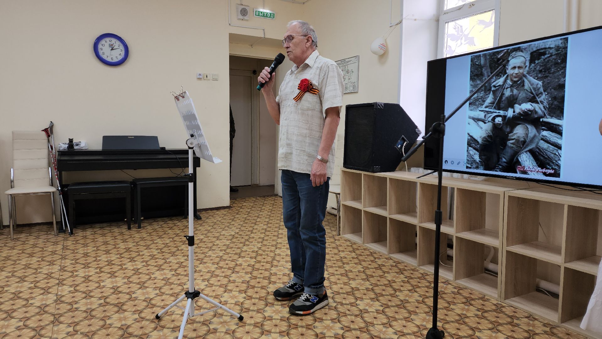 пушкино, центр социального обслуживания, 80 - летие победы, поэтический вечер, стихи о вов, песни победы, песни под гитару,активное долголетие,вертикалки,