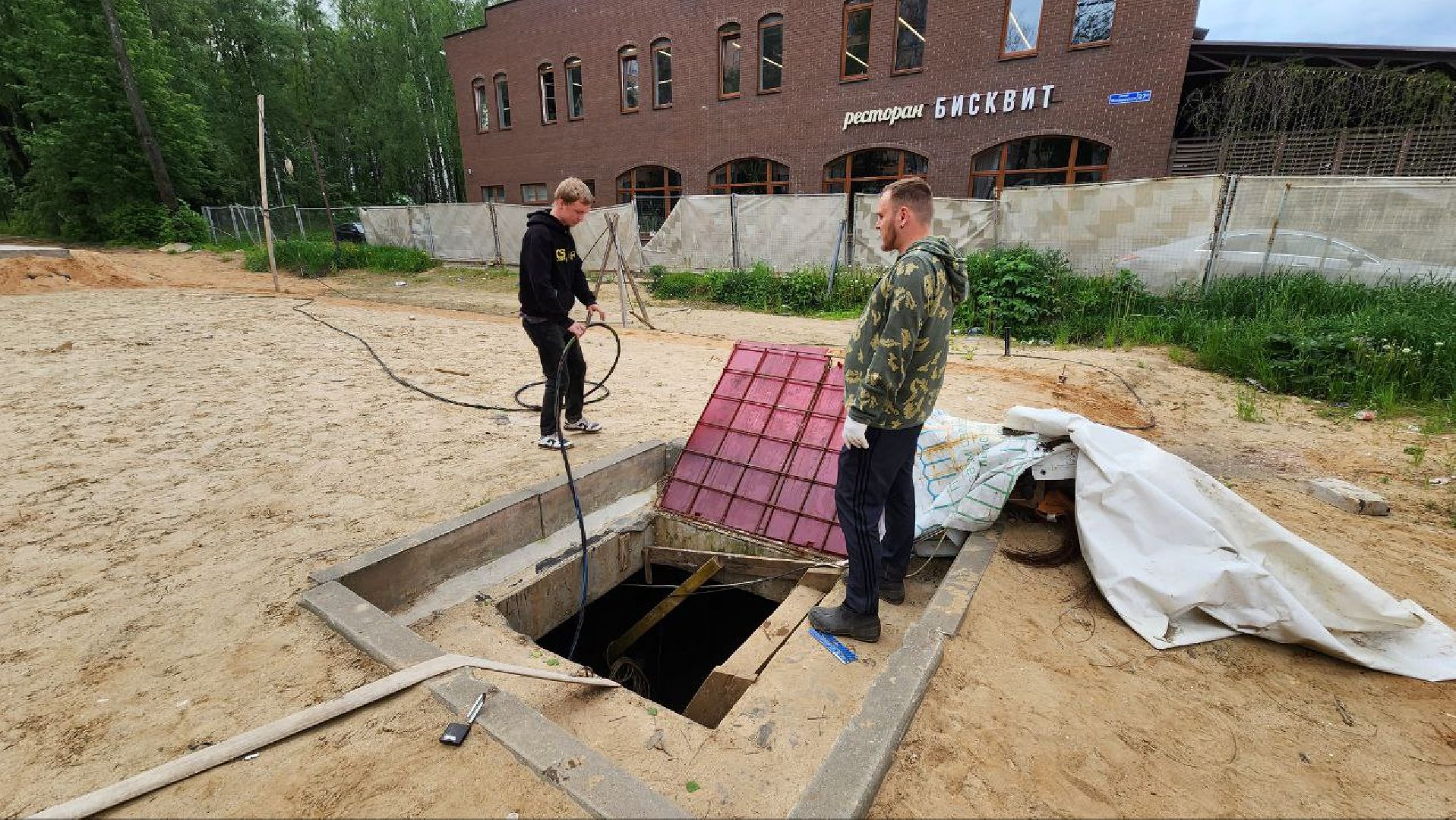 Дмитров, Парк Березовая роща, Реконструкция фонтана, Минблаго,