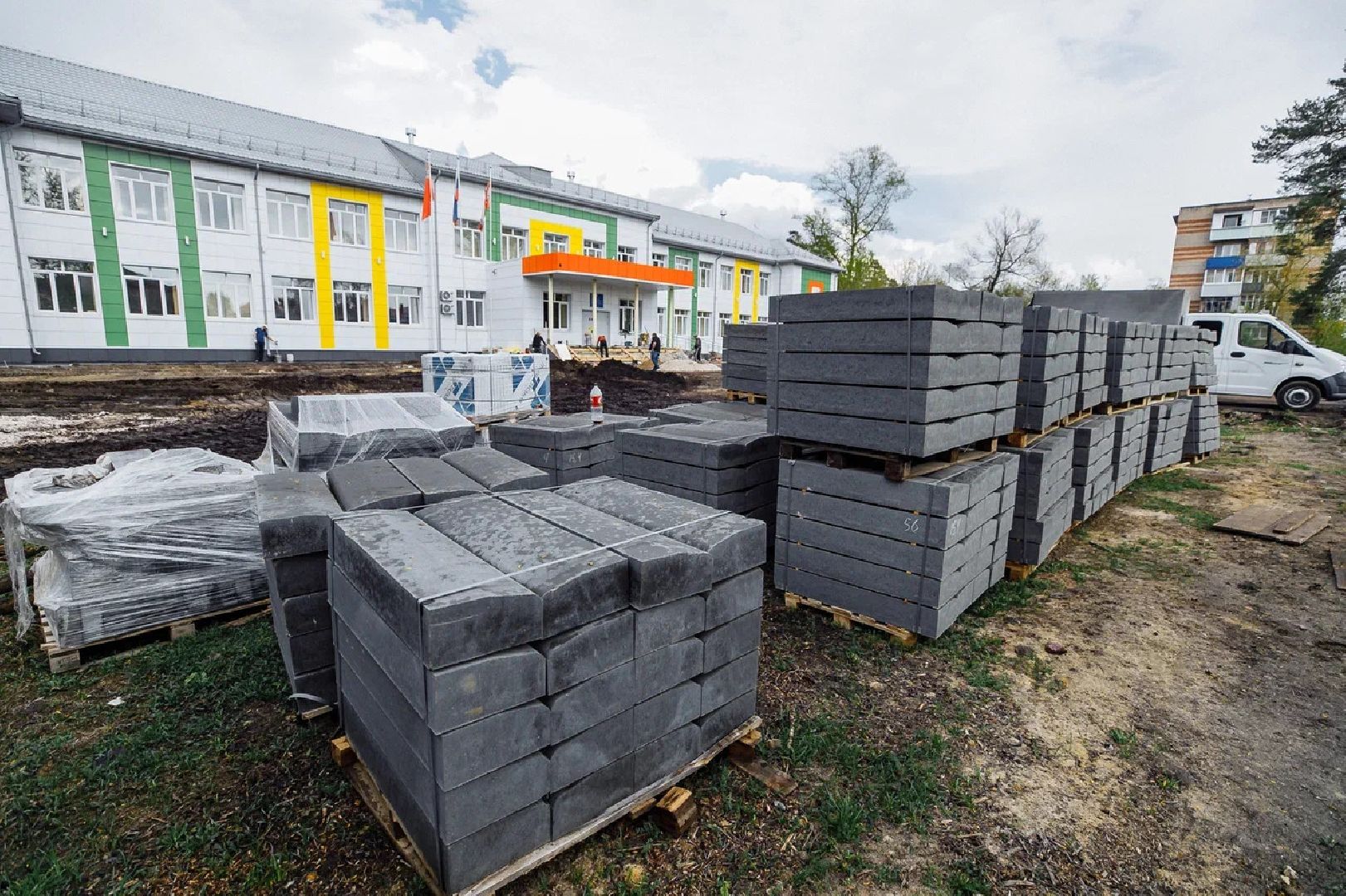 Благоустройство, школа, Ликино-Дулево, Орехово-Зуево