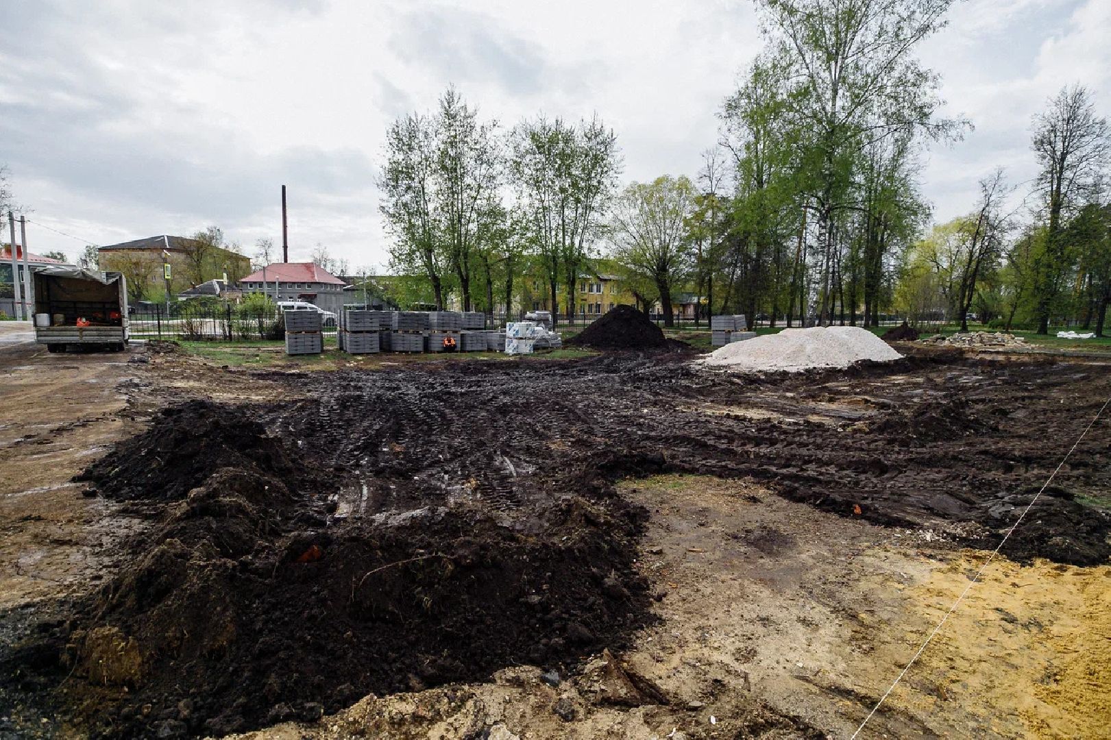 Благоустройство, школа, Ликино-Дулево, Орехово-Зуево