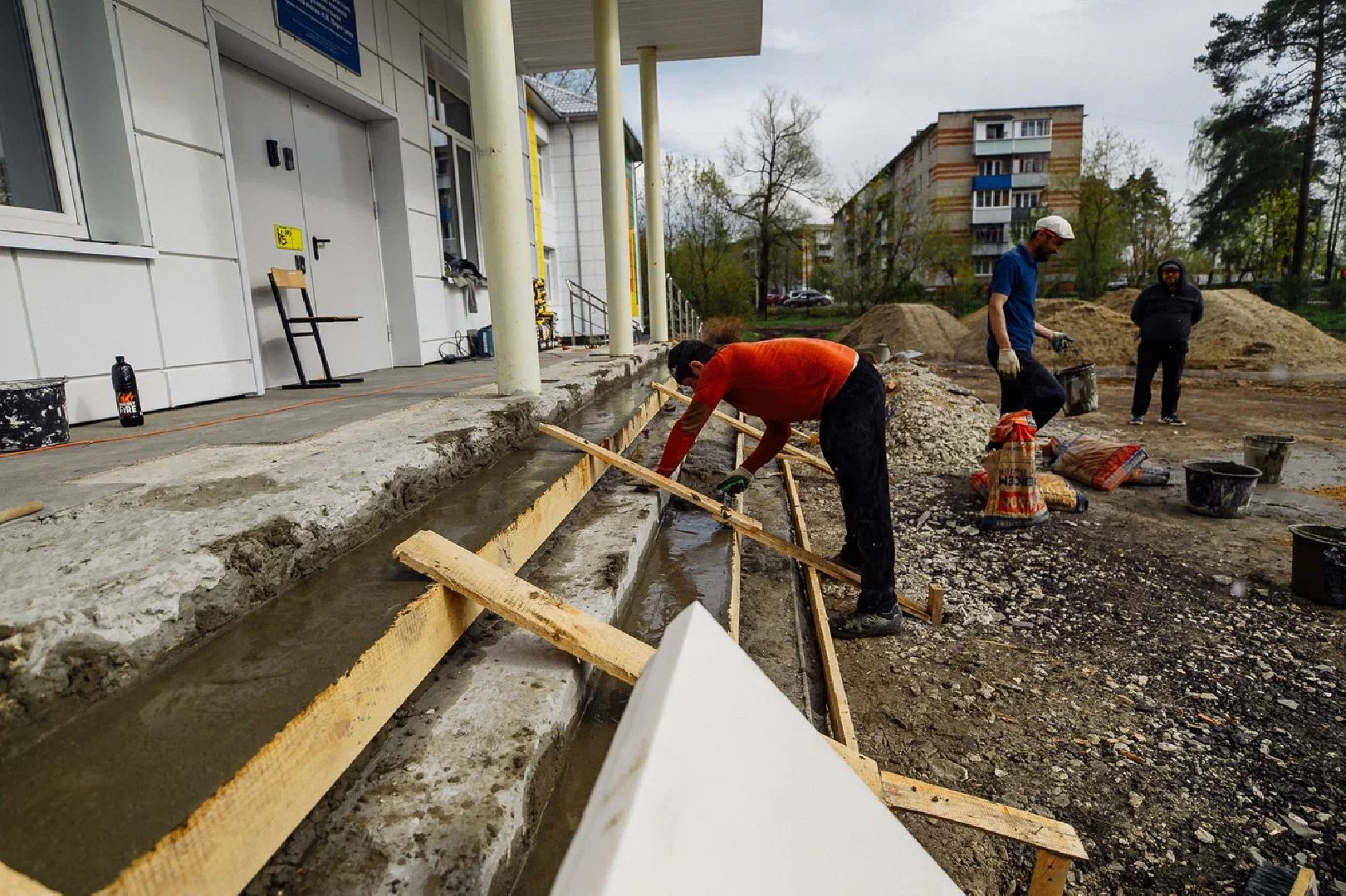 Благоустройство, школа, Ликино-Дулево, Орехово-Зуево