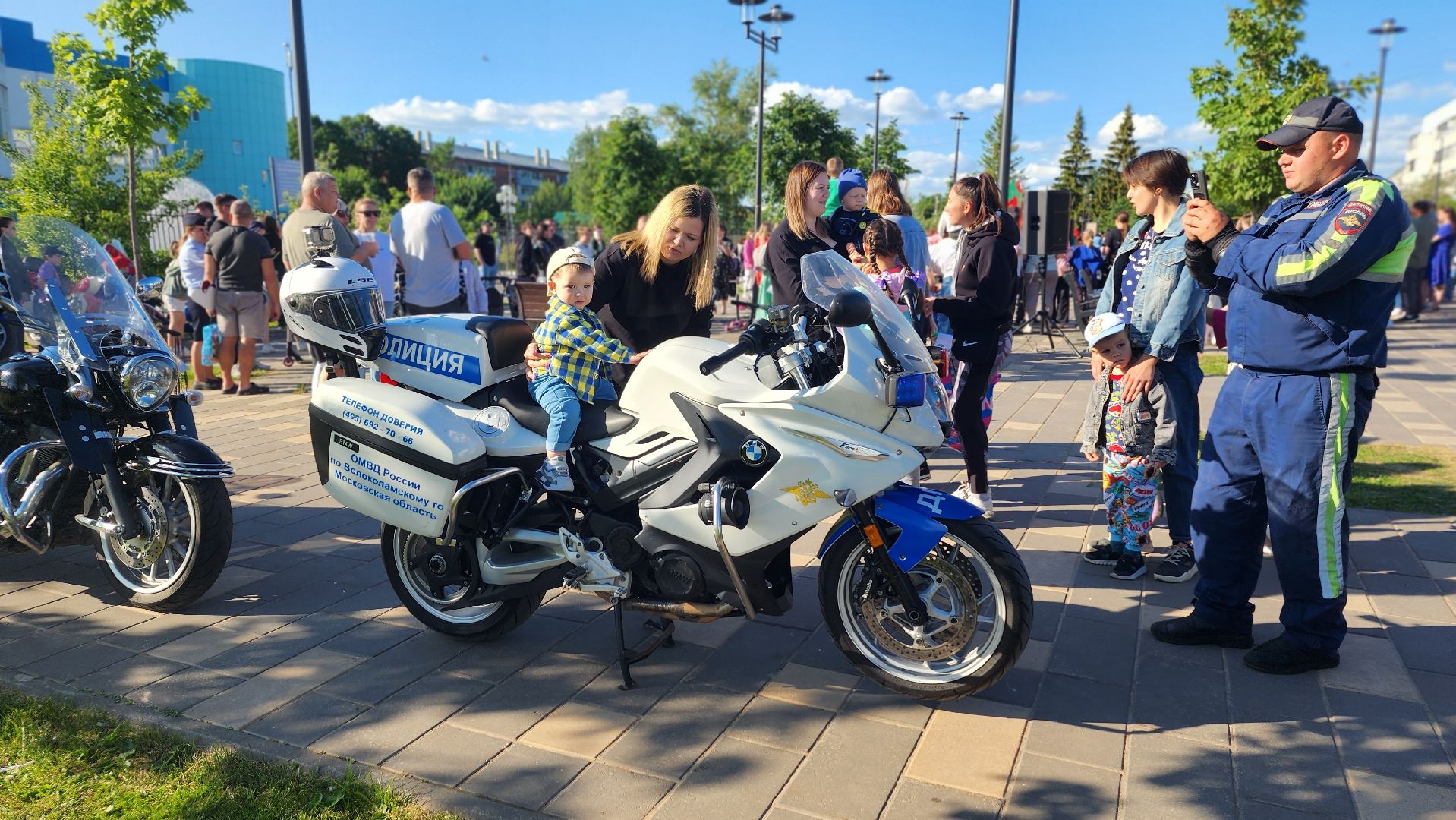 волоколамск, день защиты детей, мотодвижение, безопасность дорожного движения,
