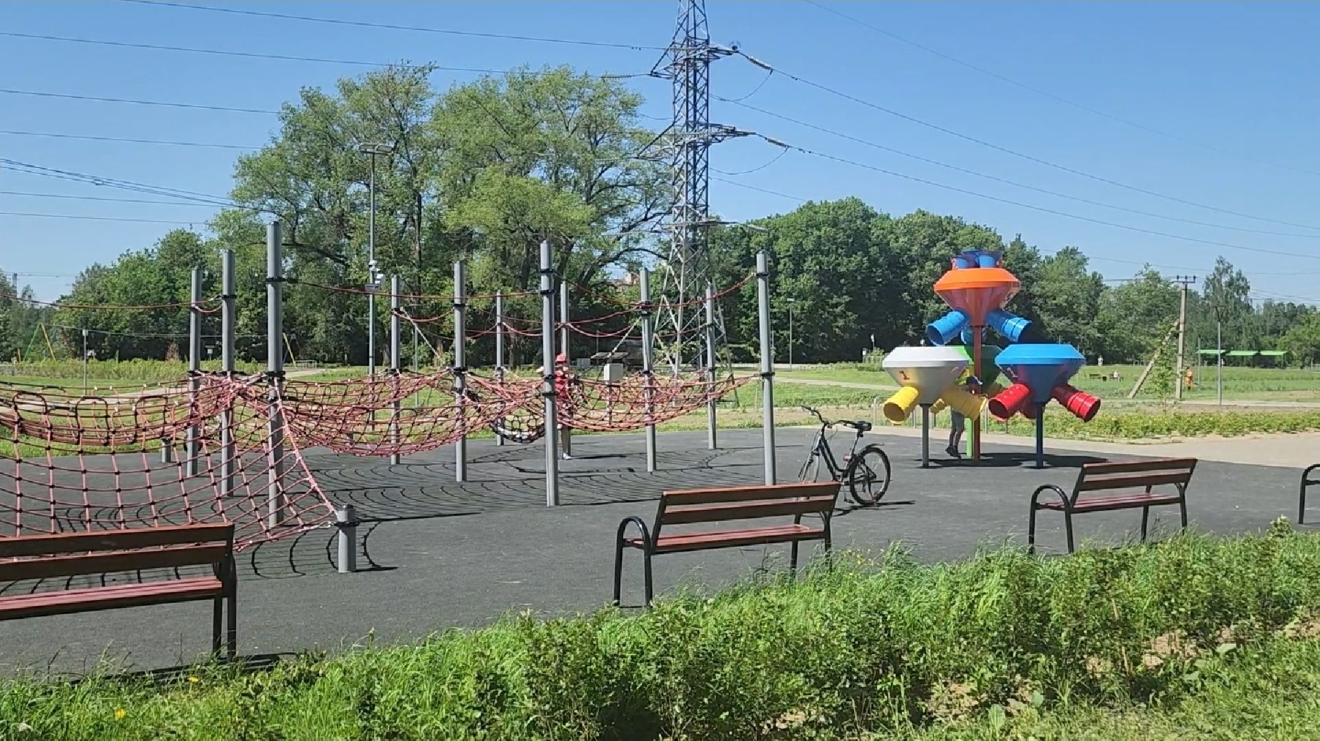 долгопрудный, жк бригантина, парк бригантины, канатная дорога, скейт-парк, столы для шахмат, дети, спорт - это жизнь,