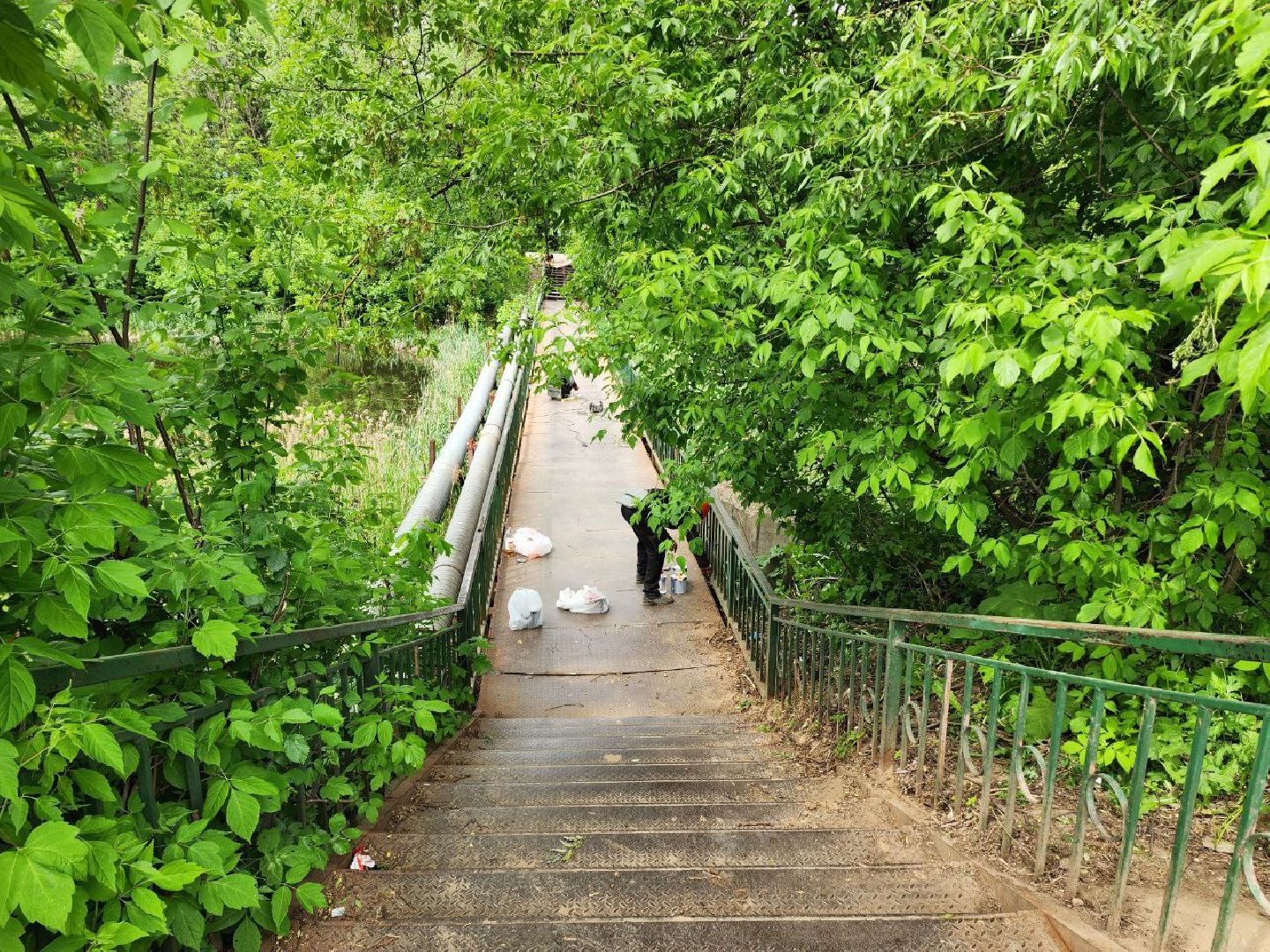 солнечногорск, мост, ремонт, жители , рабочие,