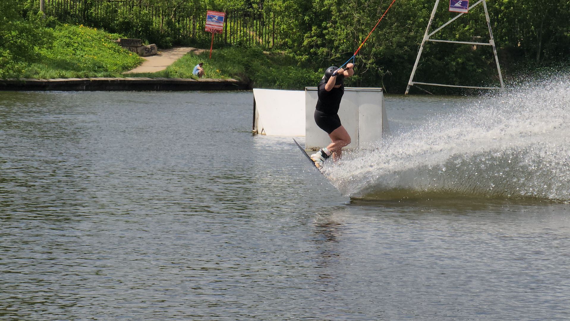 вейкбординг, красногорск, плотина,лето в подмосковье,