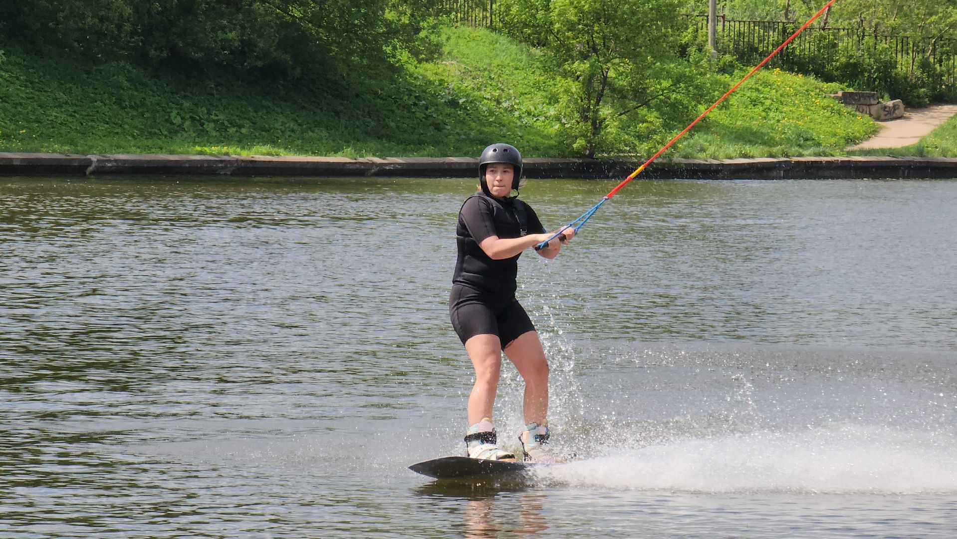 вейкбординг, красногорск, плотина,лето в подмосковье,