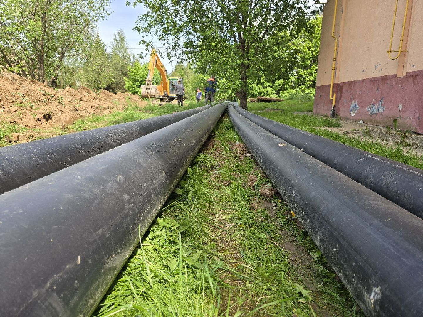 можайск, можайский муниципальный округ, подмосковье, жкх, реконструкция сетей теплоснабжения, гвс, теплосети,