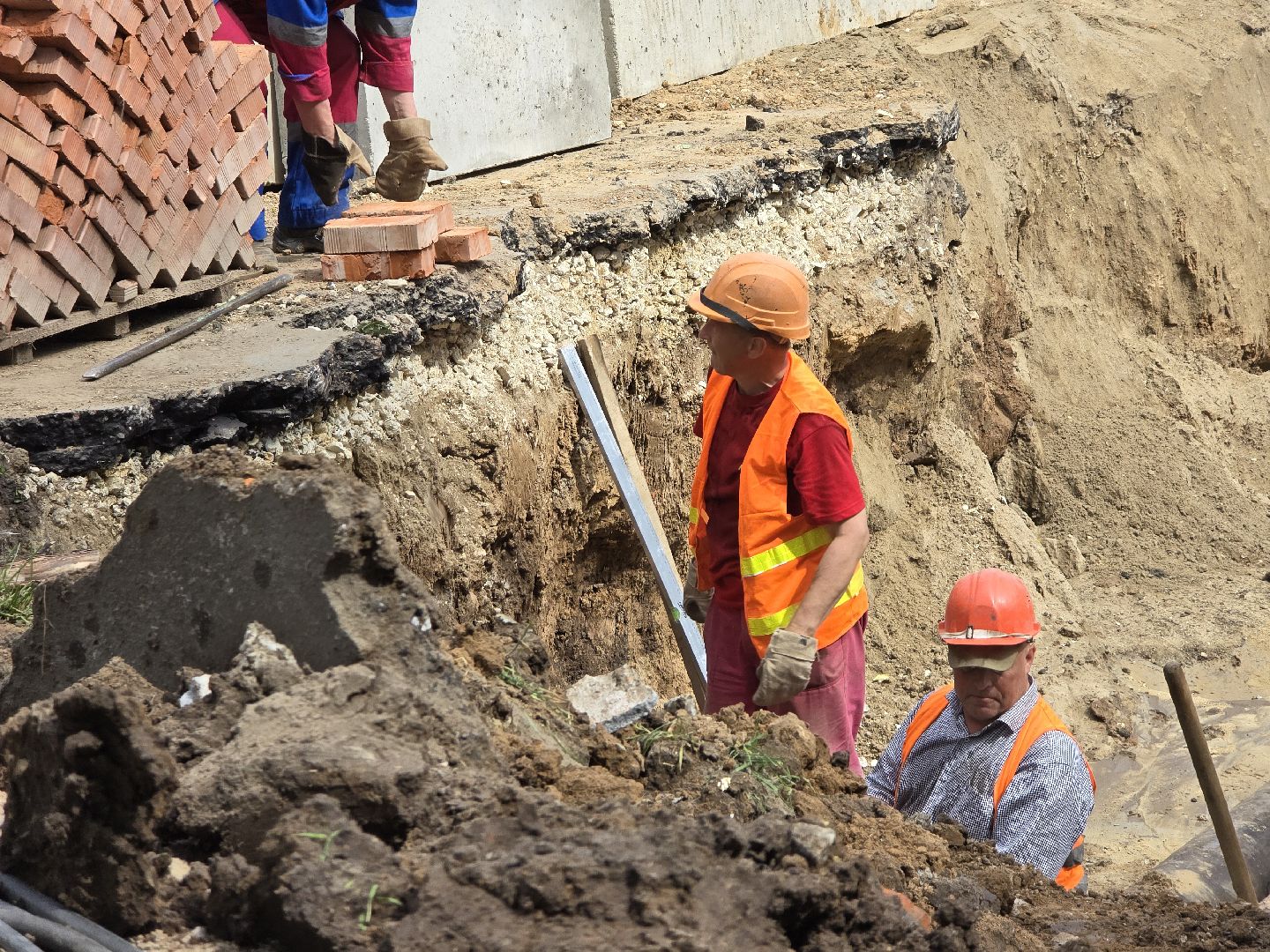 Коломна, ремонт теплотрассы, жкх,