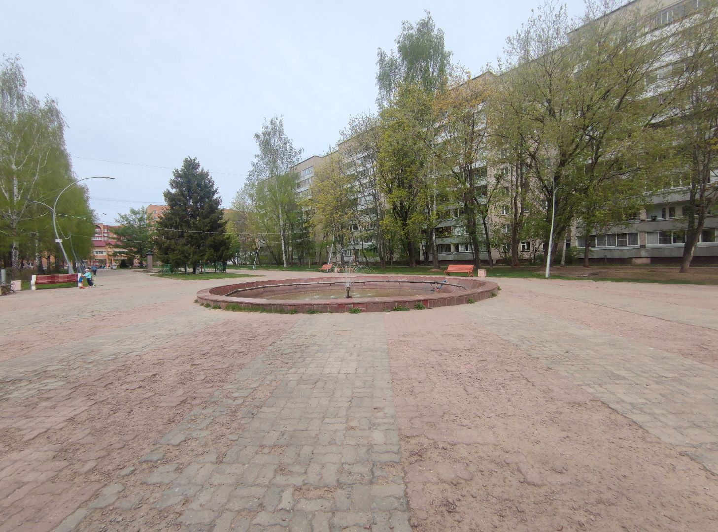 фонтан, включение фонтанов, благоустройство, Дубна