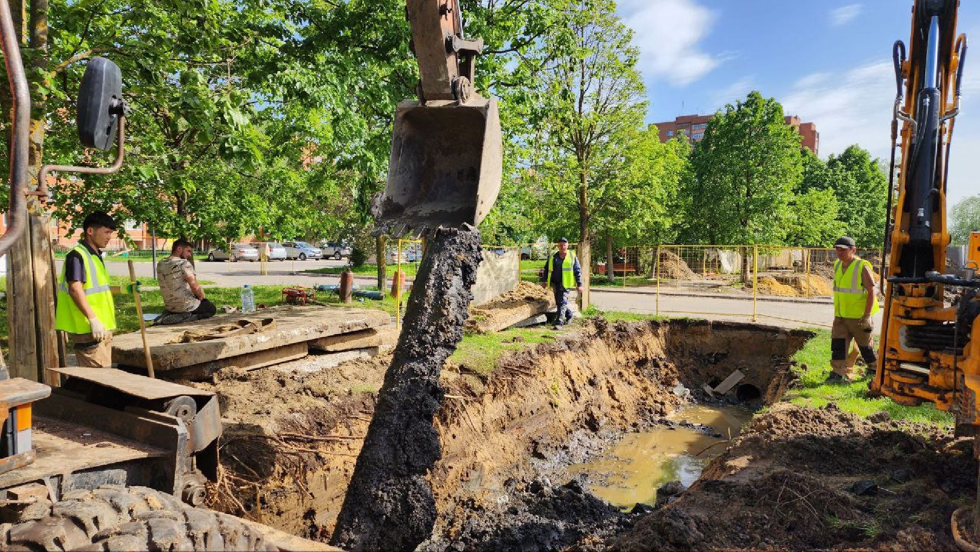 Дмитров, Ремонт теплосетей, МинЖКХ,