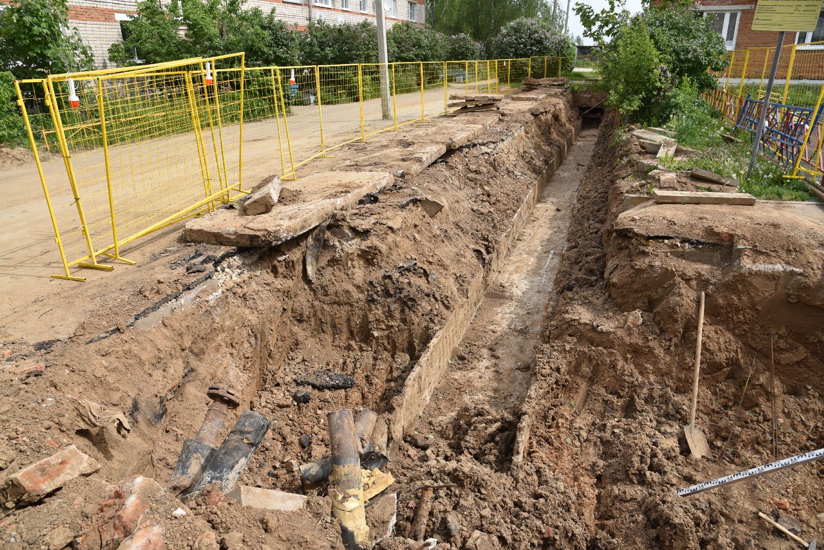 лотошино, теплотрасса, трубы, жкх,