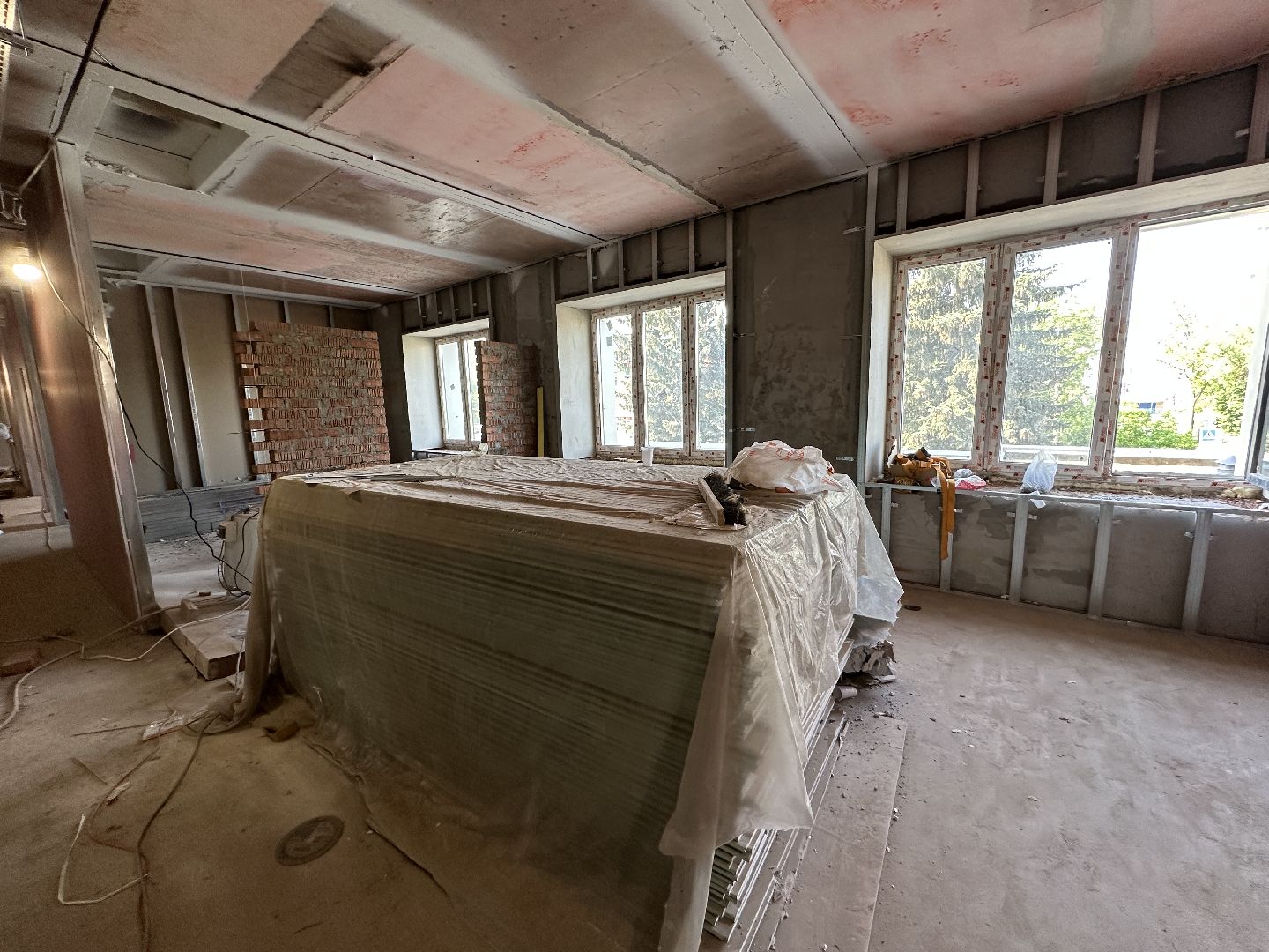 капитальный ремонт поликлиники, пушкинский городской округ, ивантеевка, здравоохранение,