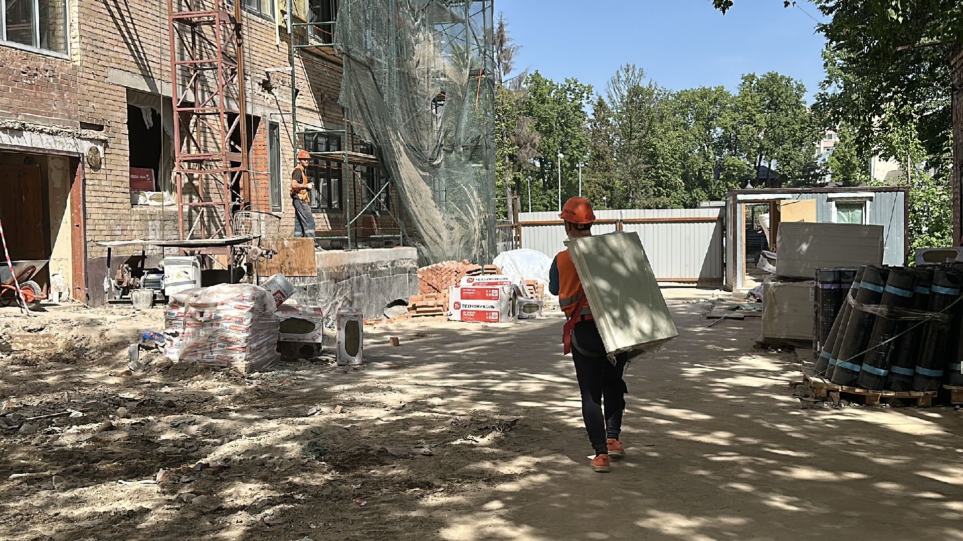 капитальный ремонт поликлиники, пушкинский городской округ, ивантеевка, здравоохранение,