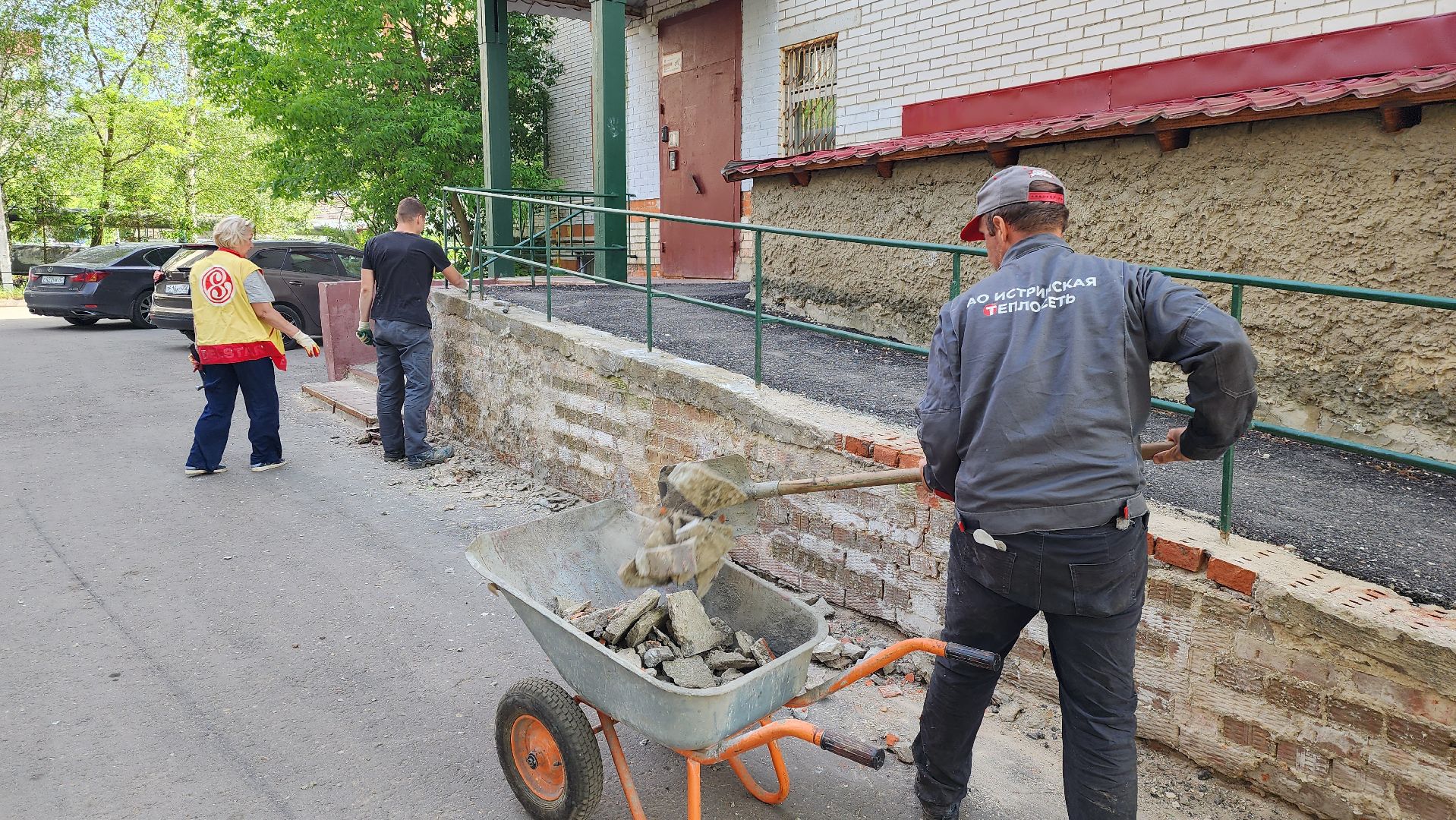 истра, жкх, ремонт подъезда,