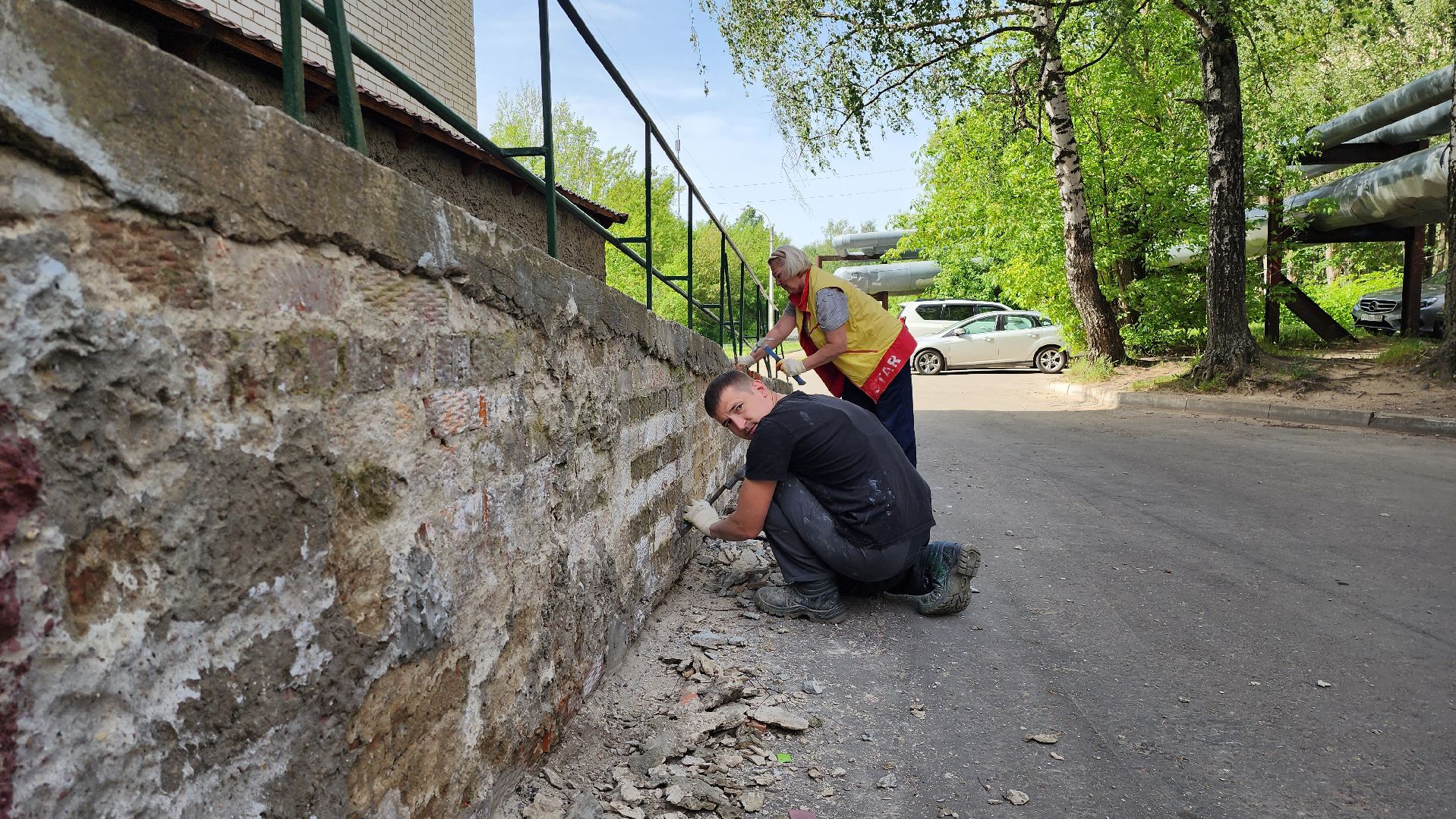 истра, жкх, ремонт подъезда,