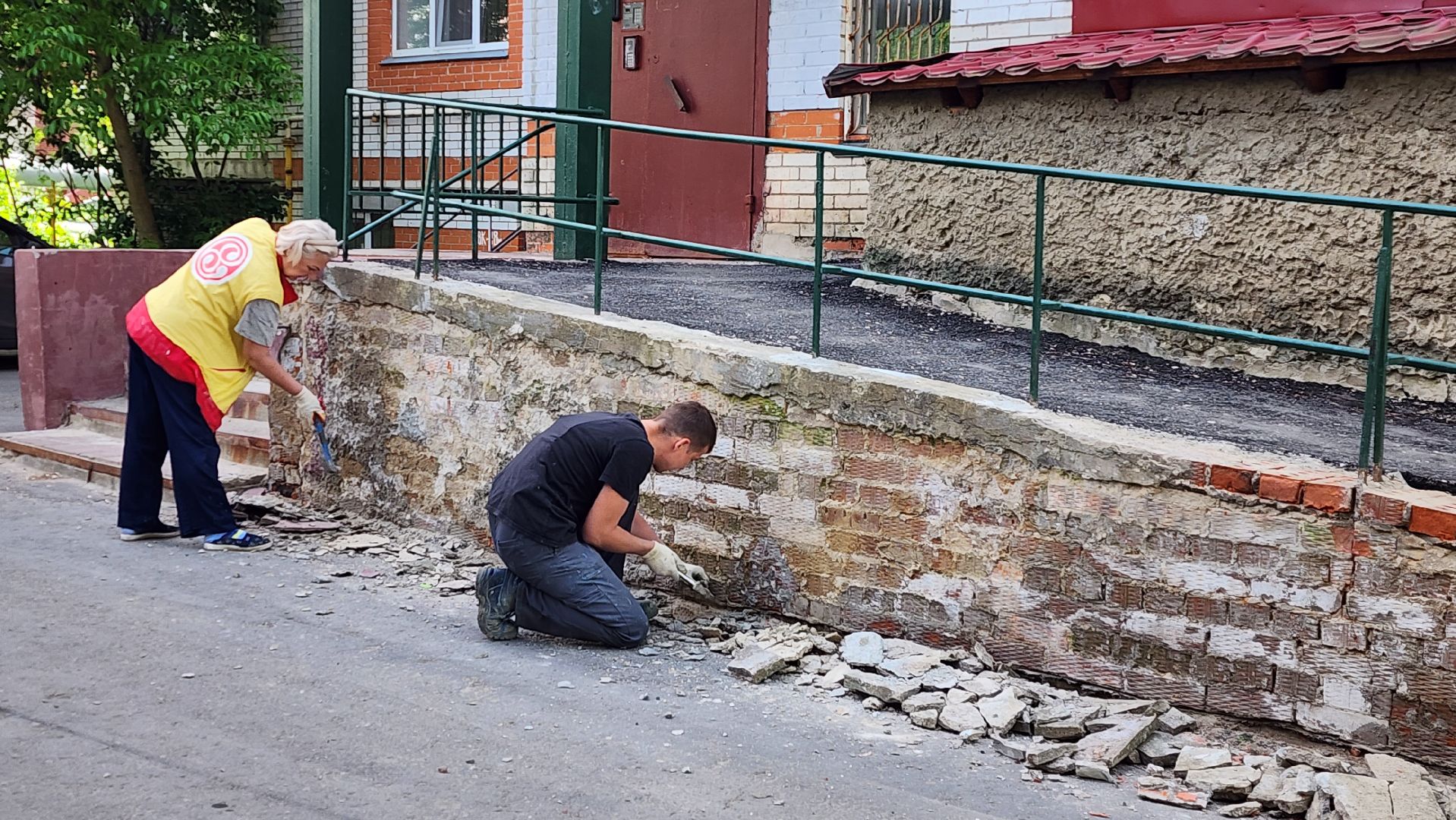 истра, жкх, ремонт подъезда,