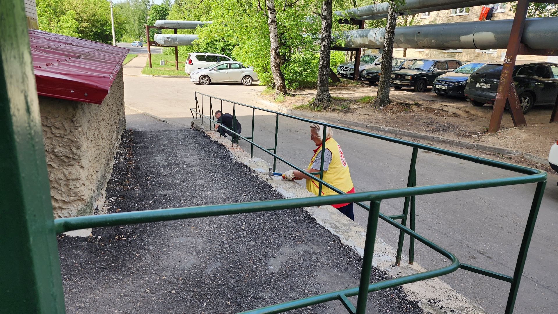 истра, жкх, ремонт подъезда,