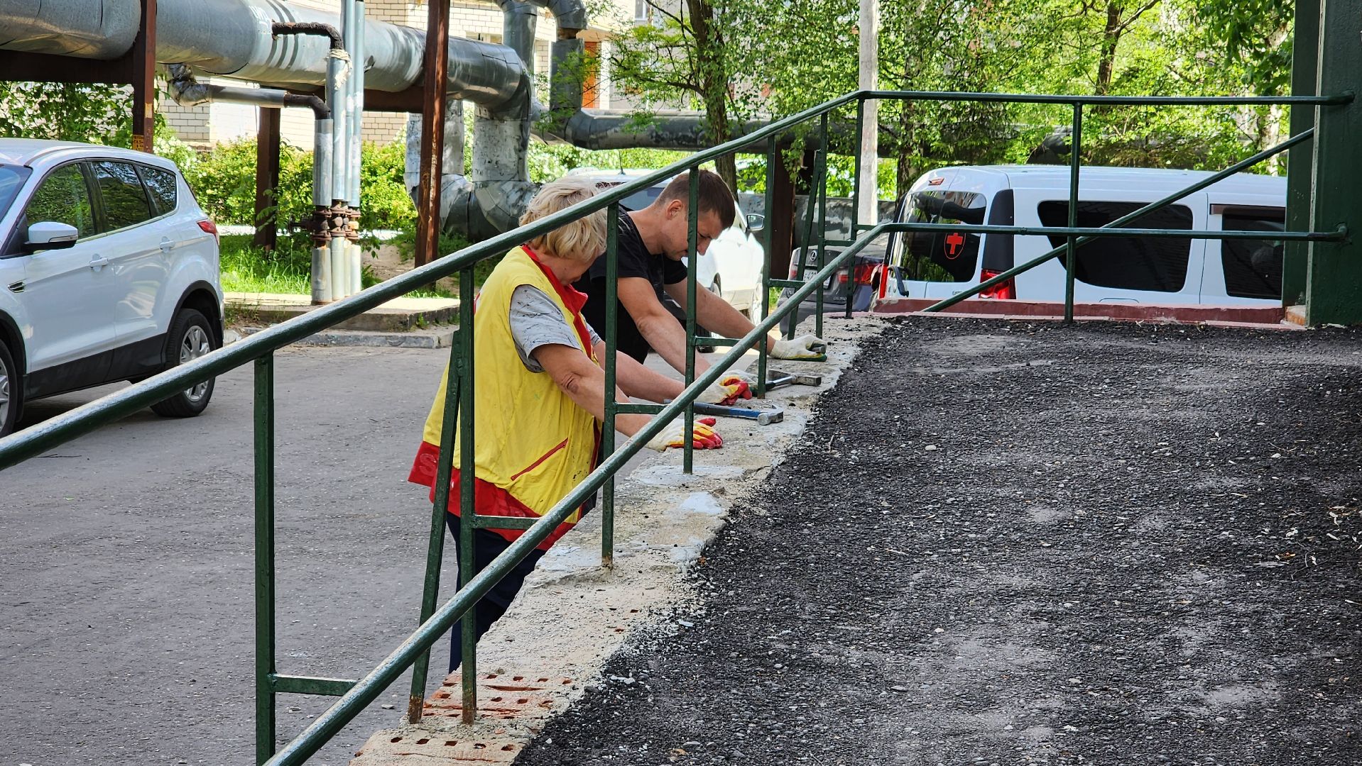 истра, жкх, ремонт подъезда,