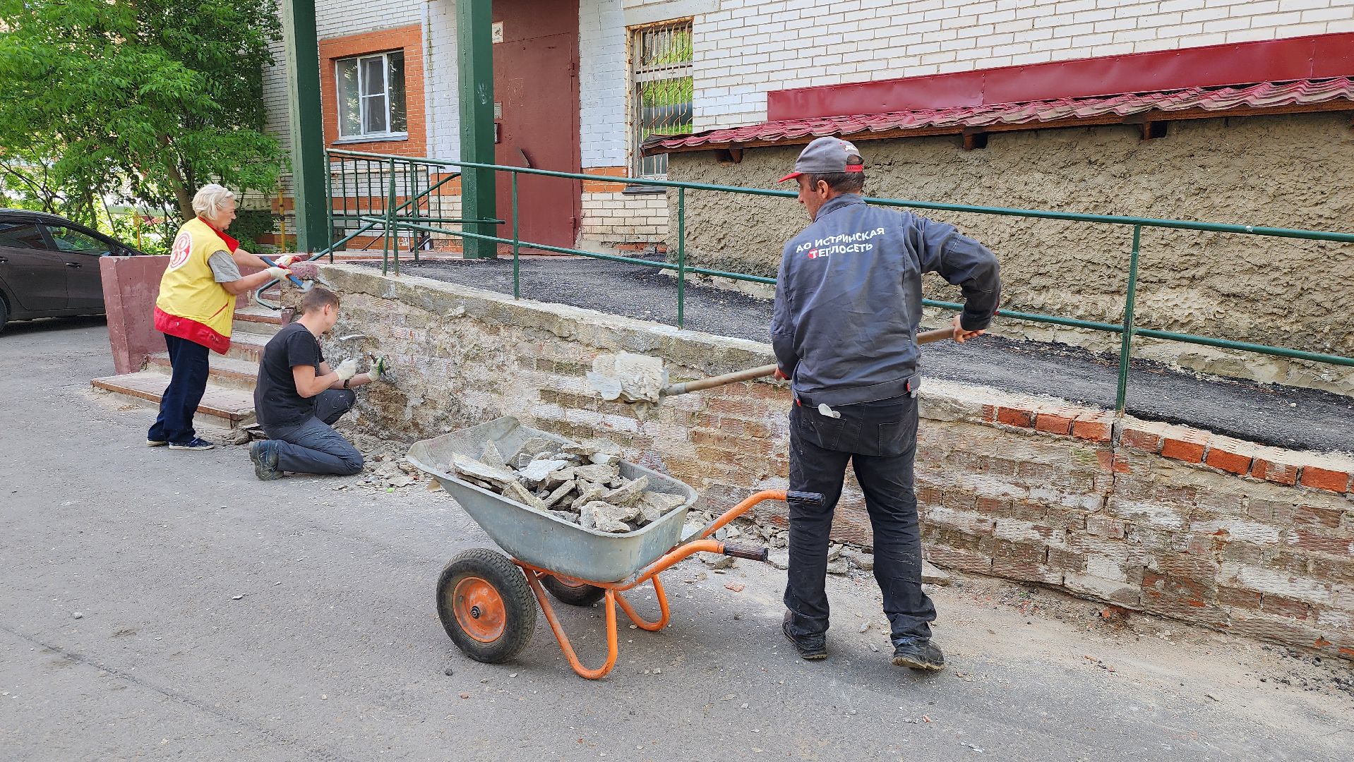 истра, жкх, ремонт подъезда,