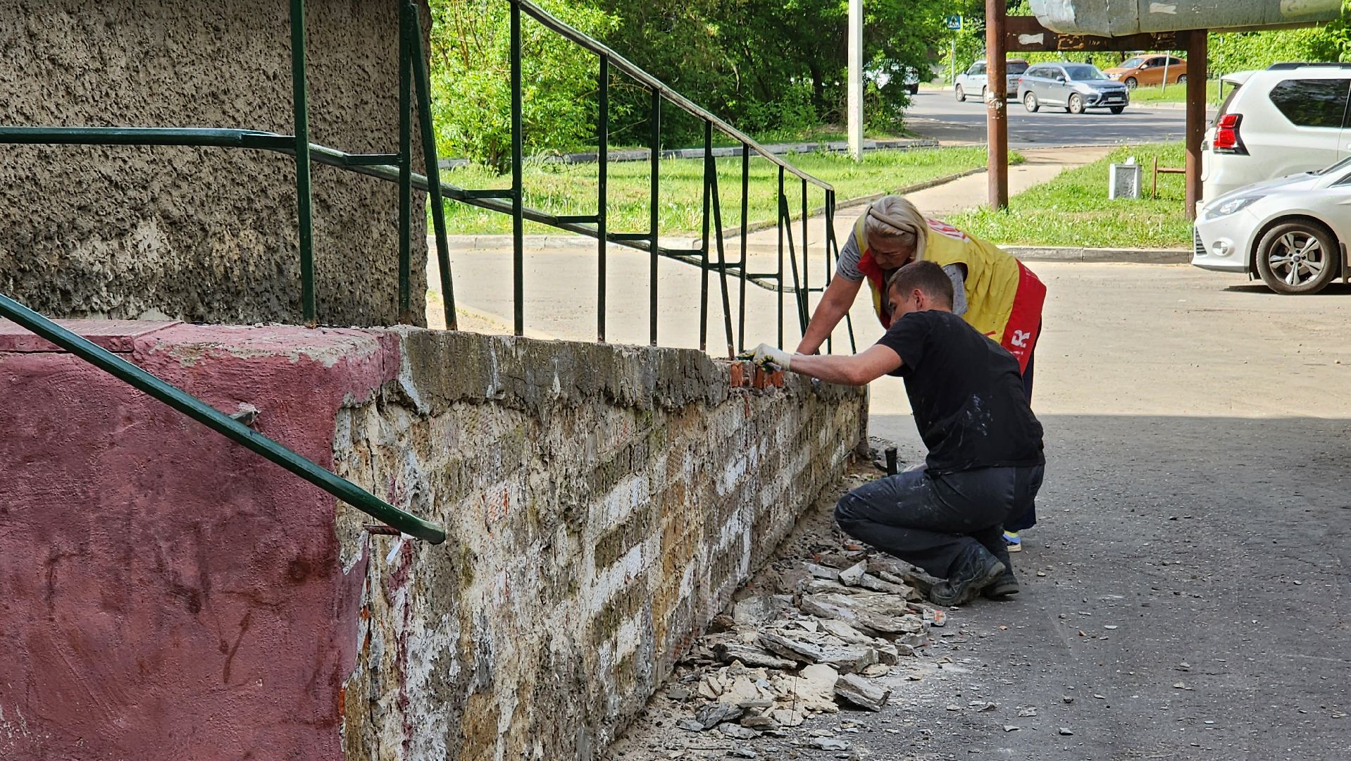 истра, жкх, ремонт подъезда,