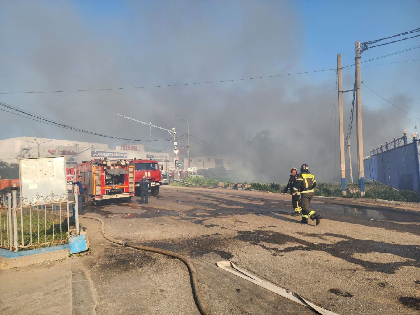 солнечногорск, пожар, чп, жители , спасатели,