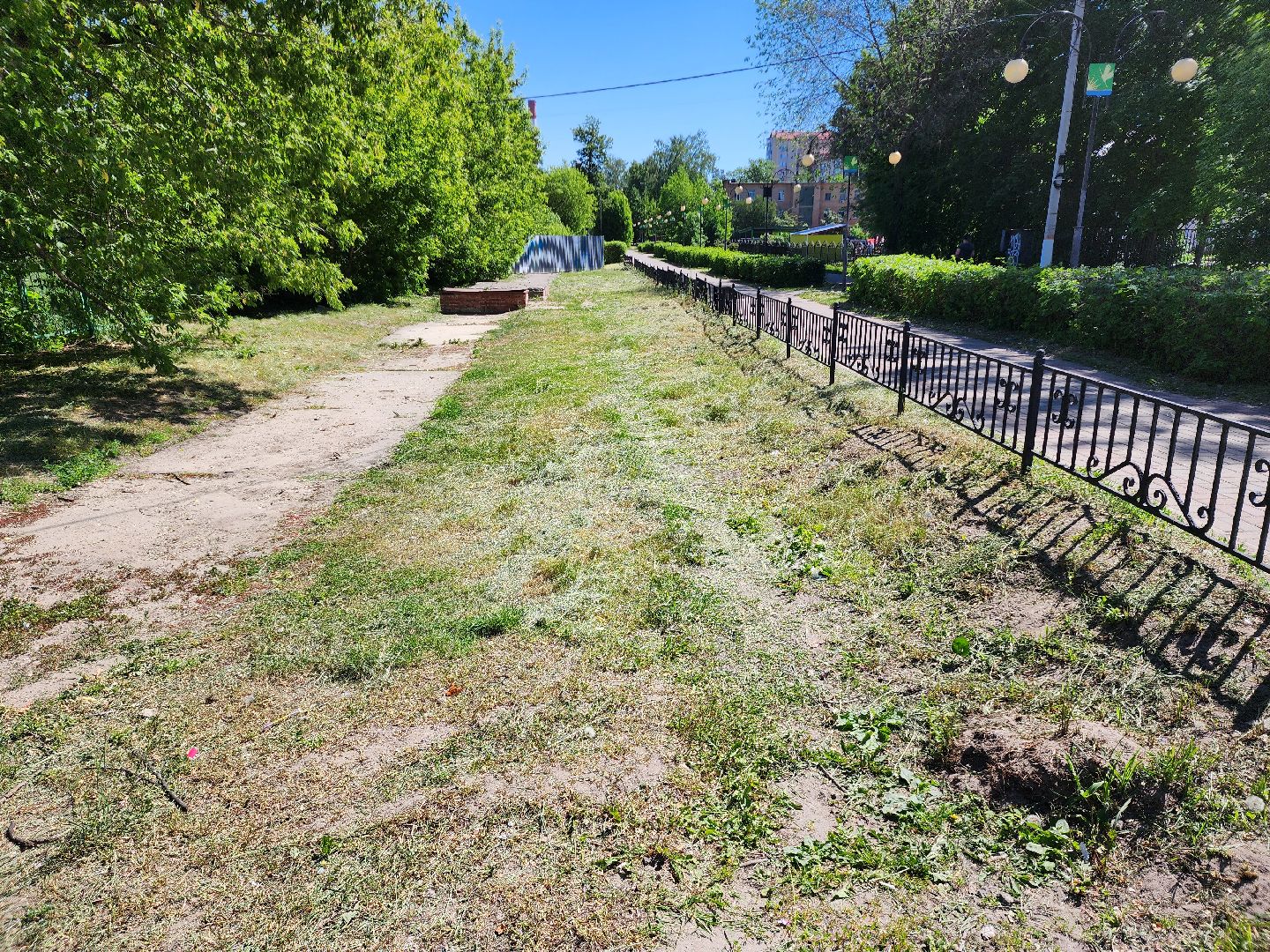 благоустройство, шатурский округ, окос травы,