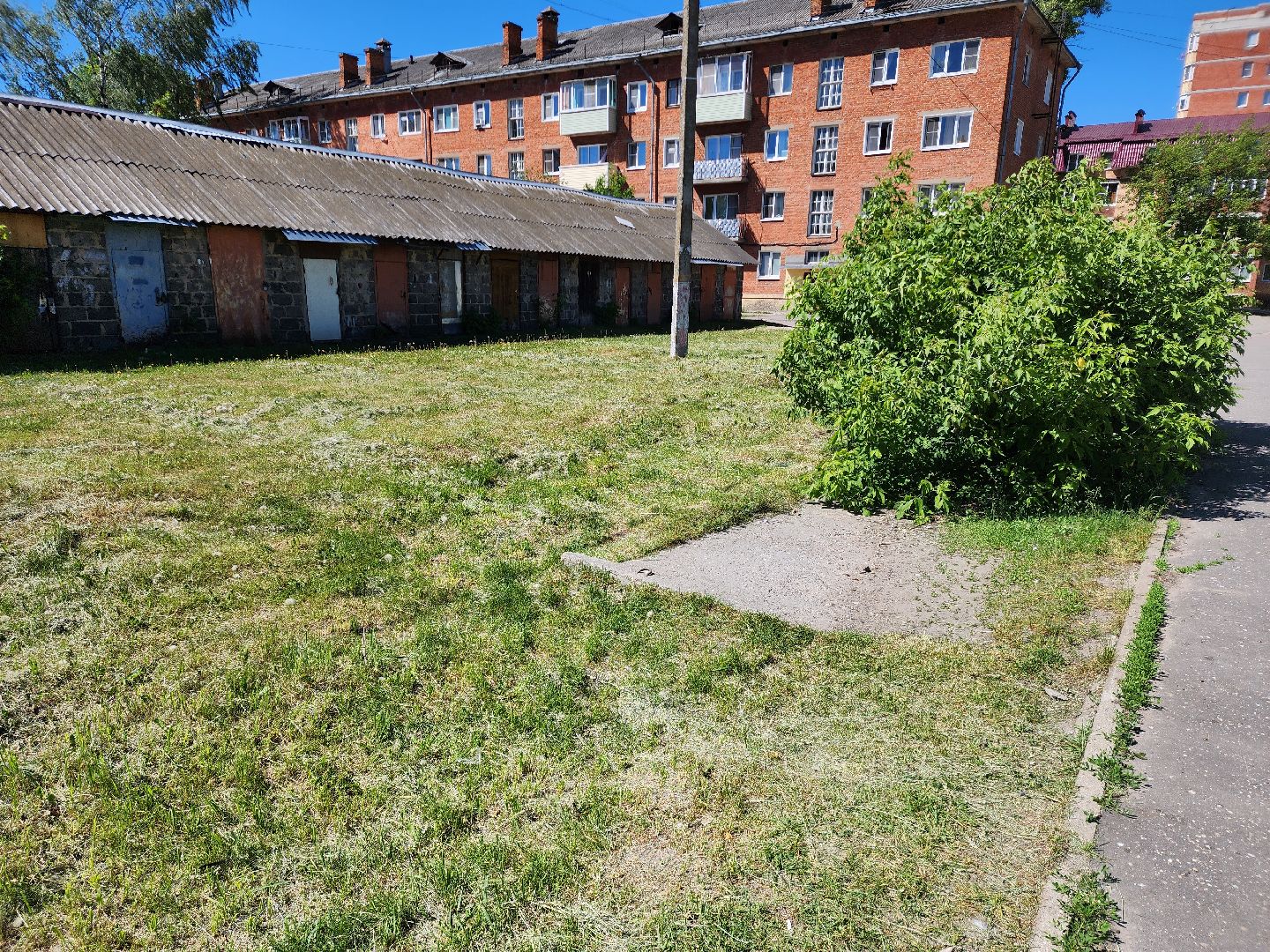 благоустройство, шатурский округ, окос травы,